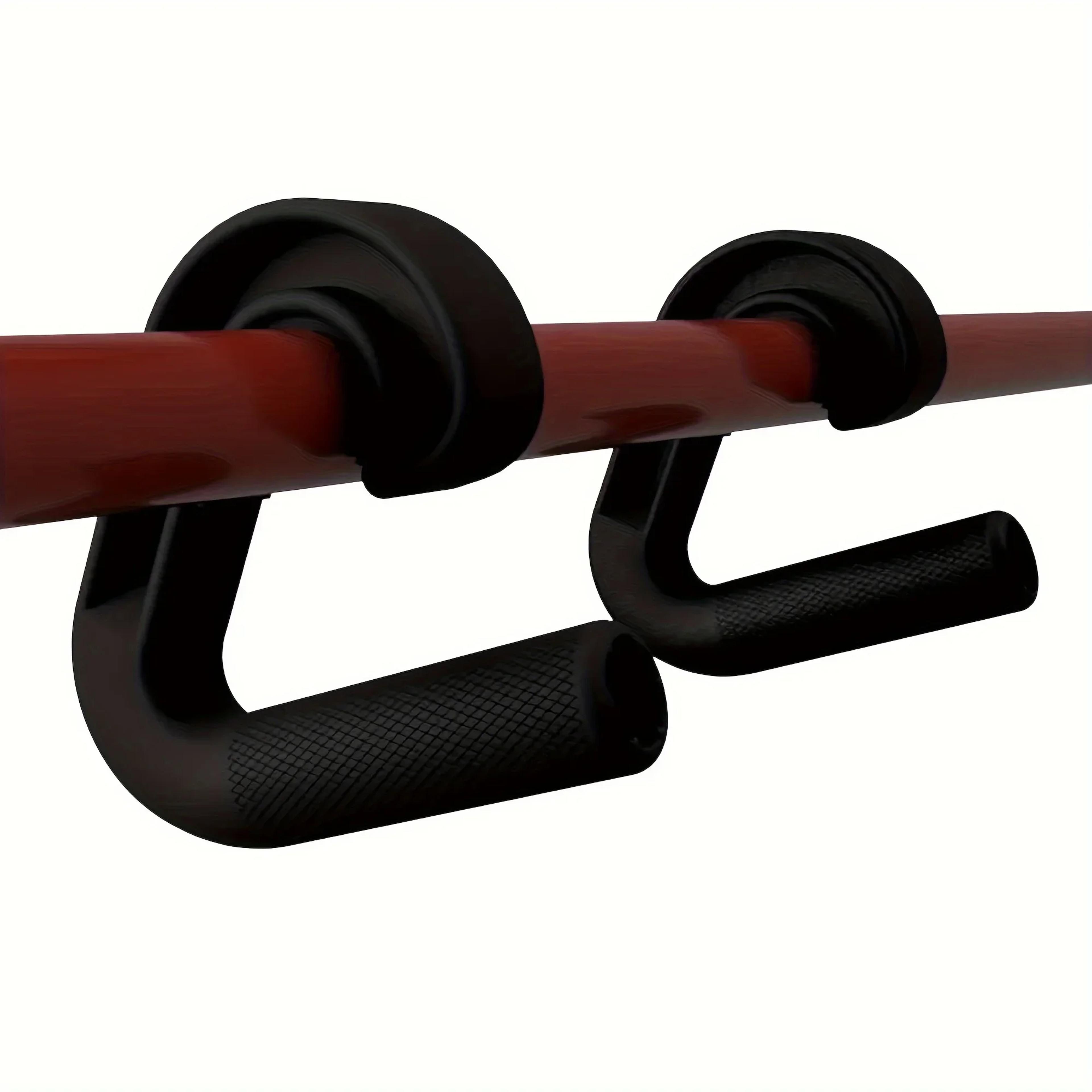 high strength nylon suspension grips, multi-functional hook handles for gym pull down machines