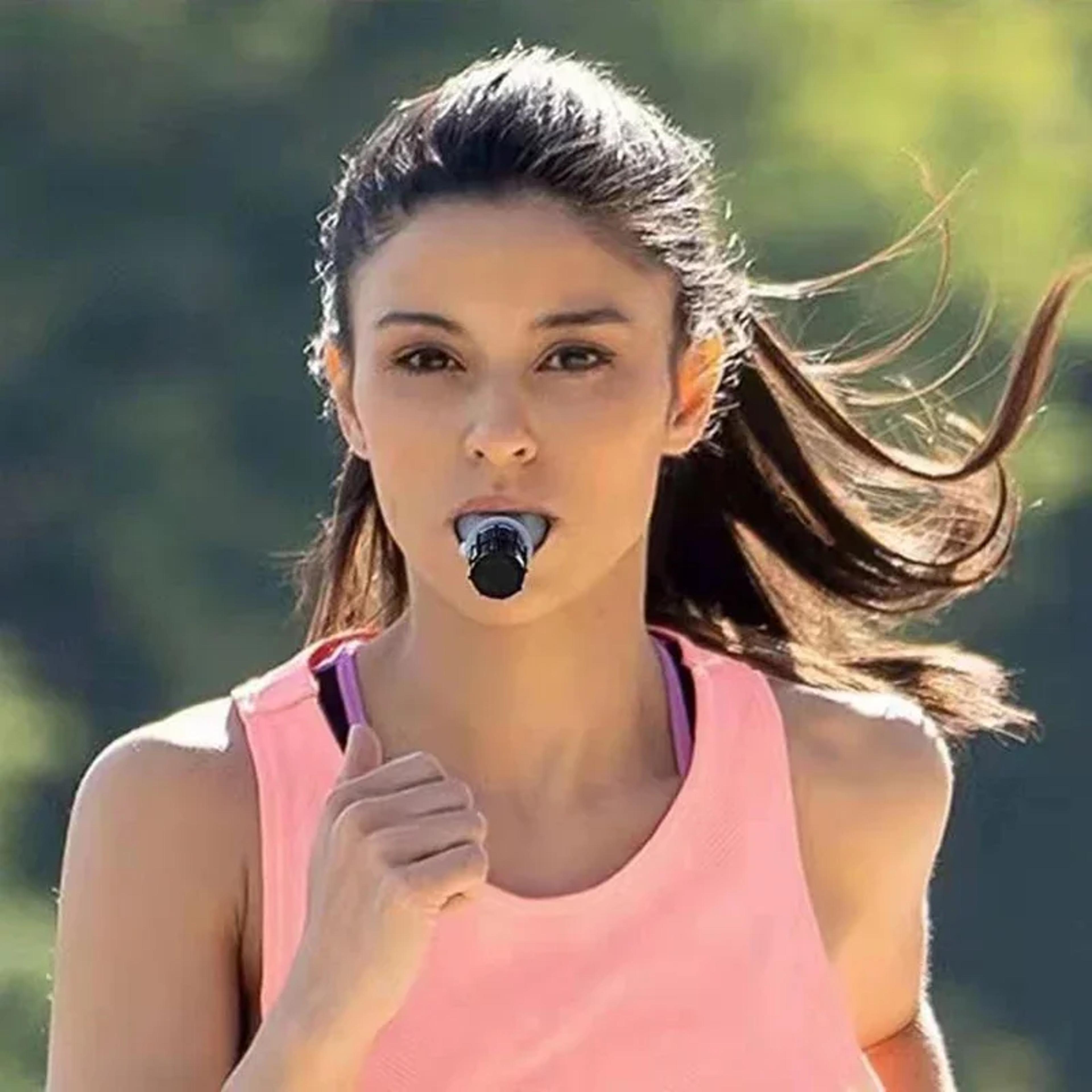 breathing exercise for lungs, lung capacity abdominal breathing trainer for exercise endurance and fitness