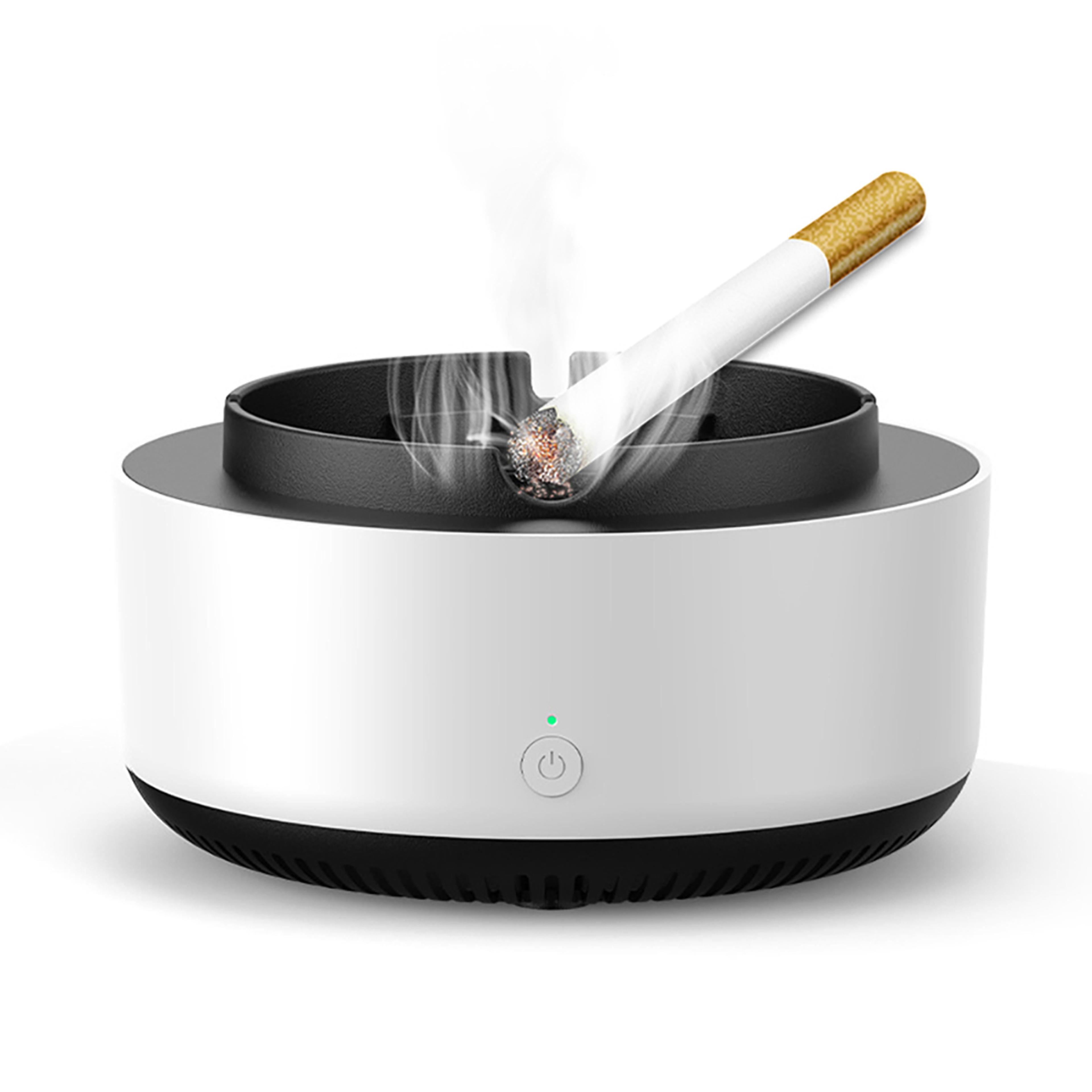 portable anion air purifier, multipurpose ashtray for filtering second-hand smoke, ideal for office and parties