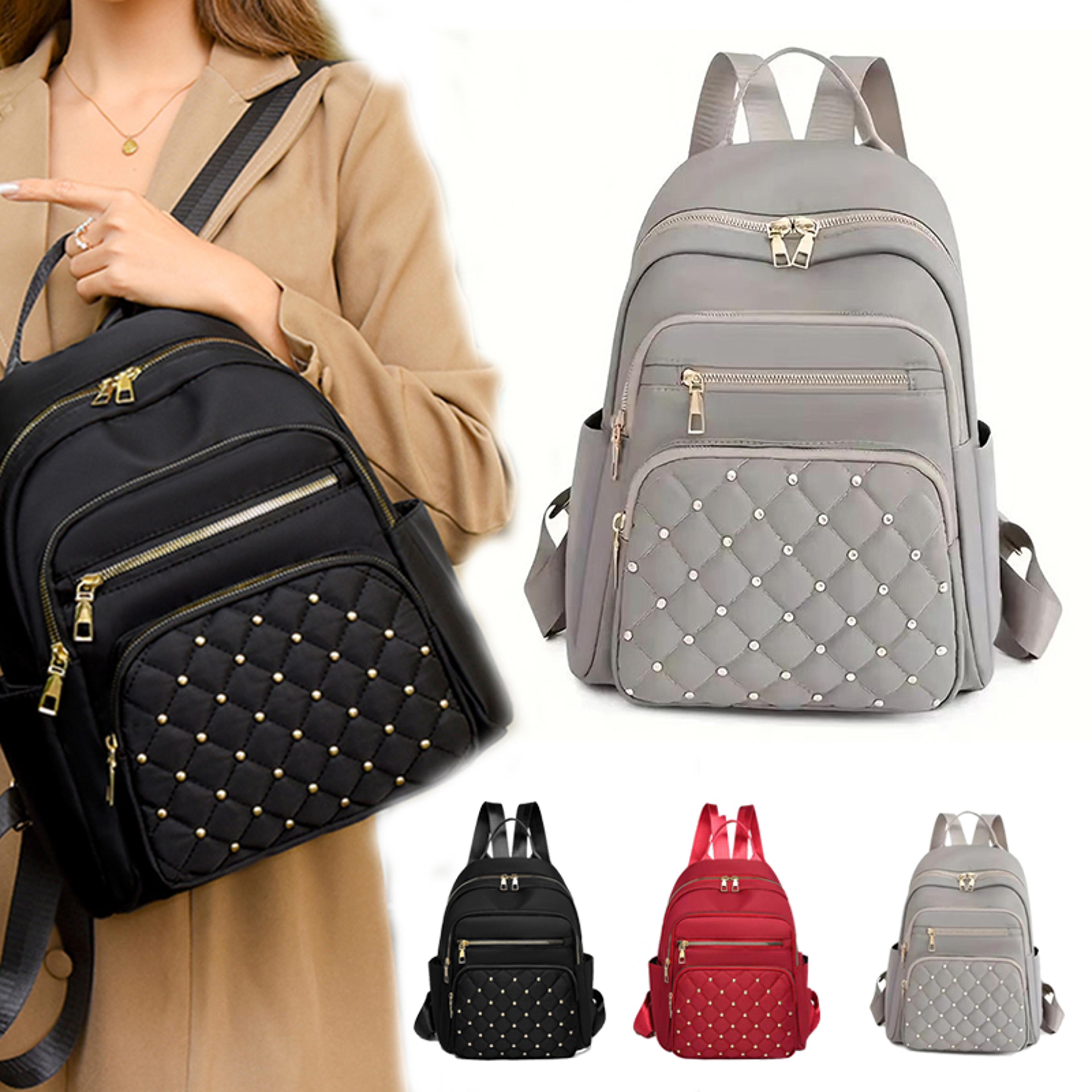 fashionable women's travel backpack, large-capacity multi-purpose double-shoulder bag