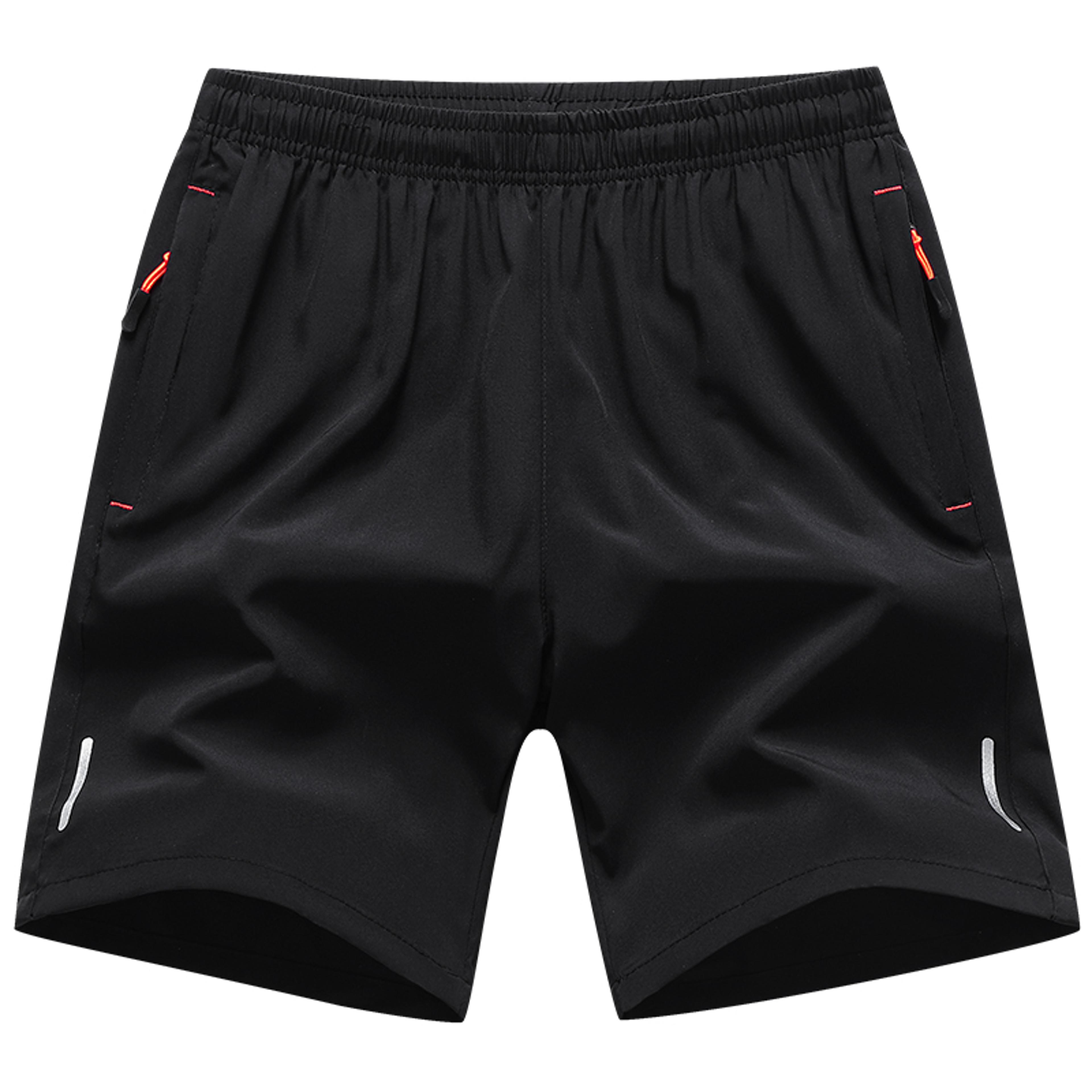 elastic waist sports shorts men, comfortable male clothing, breathable short trousers new