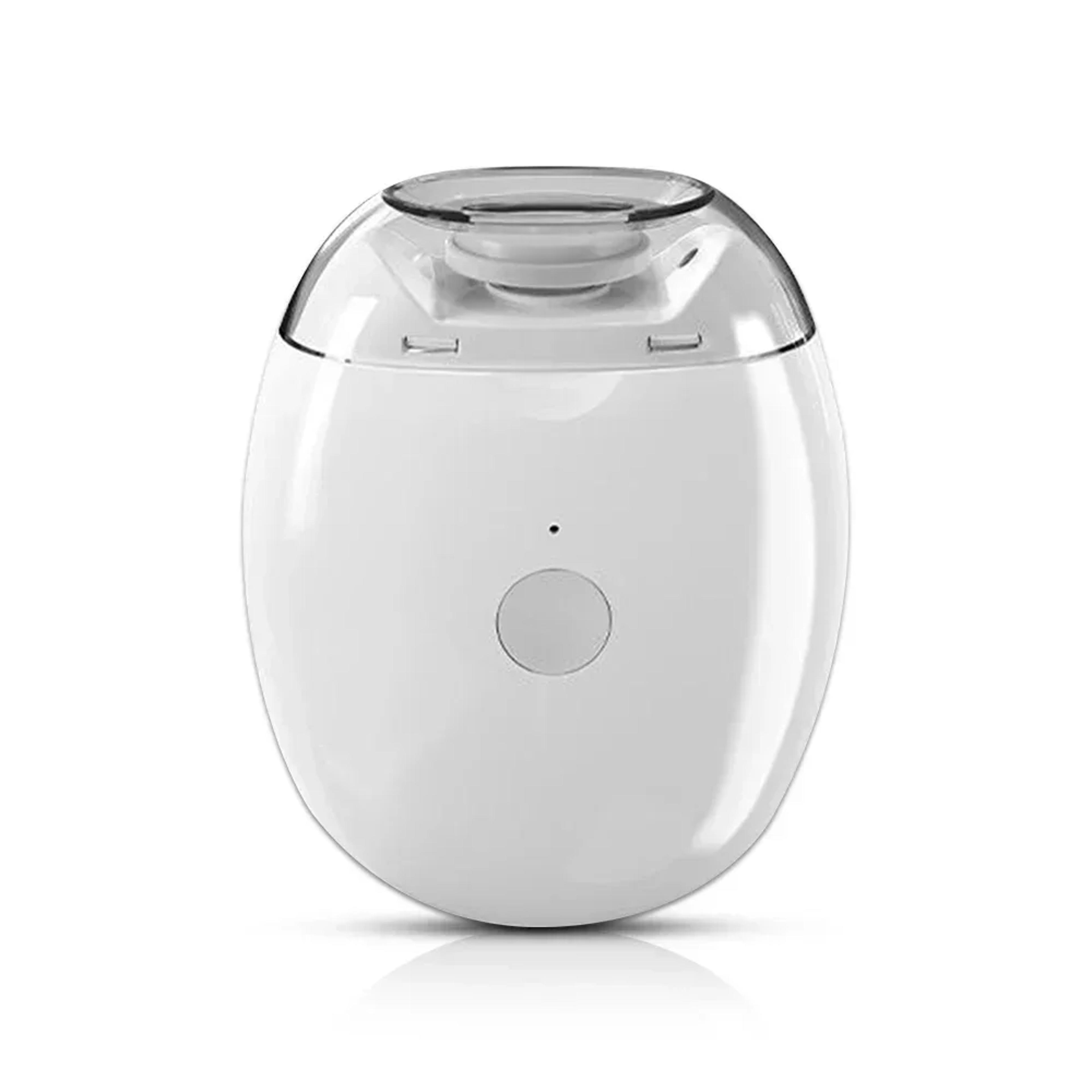 automatic nail grinder trimmer, 2 in 1 electric nail clipper with led light, mini manicure tool for all ages