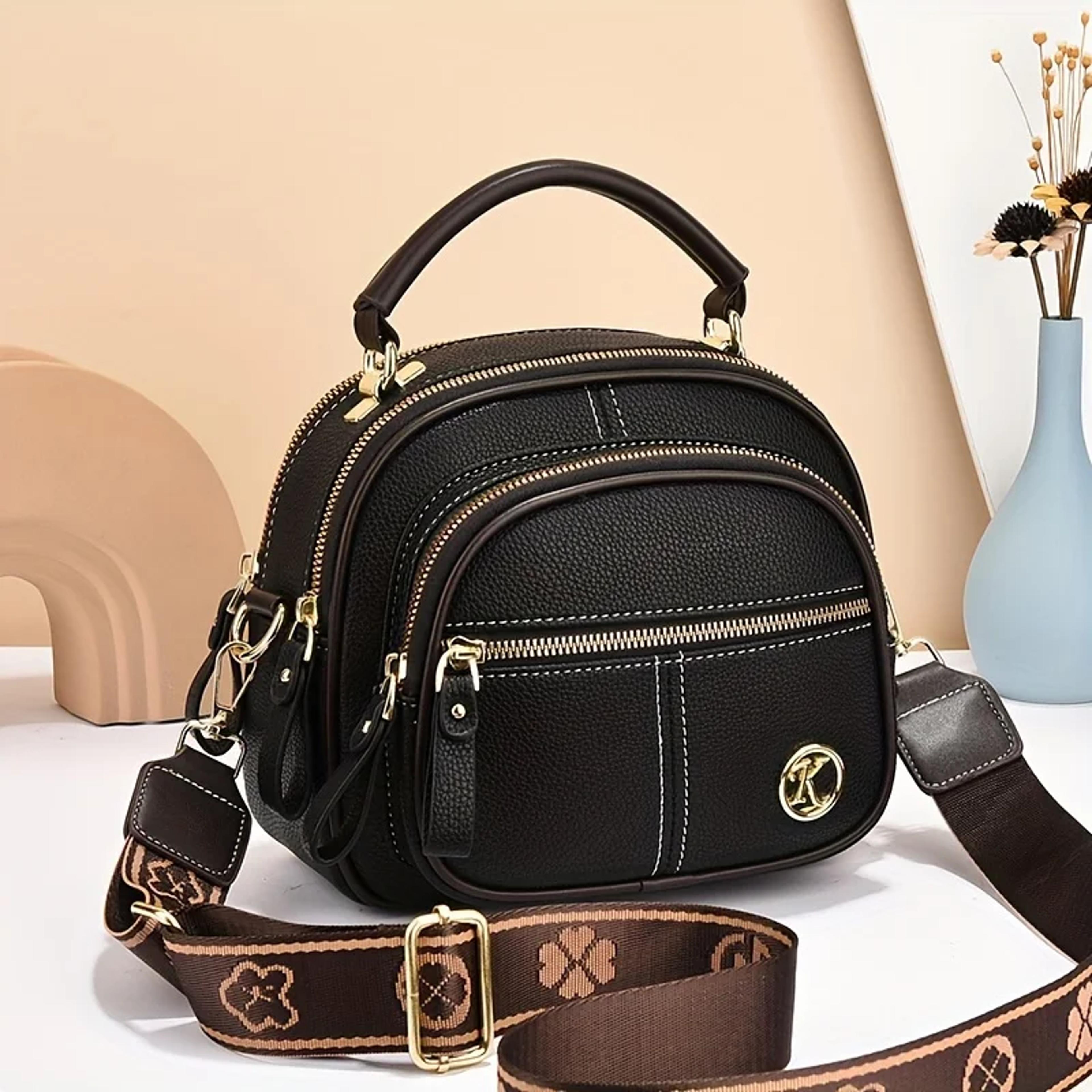 luxury women's bag fashionable versatile shoulder bag shopping handbag
