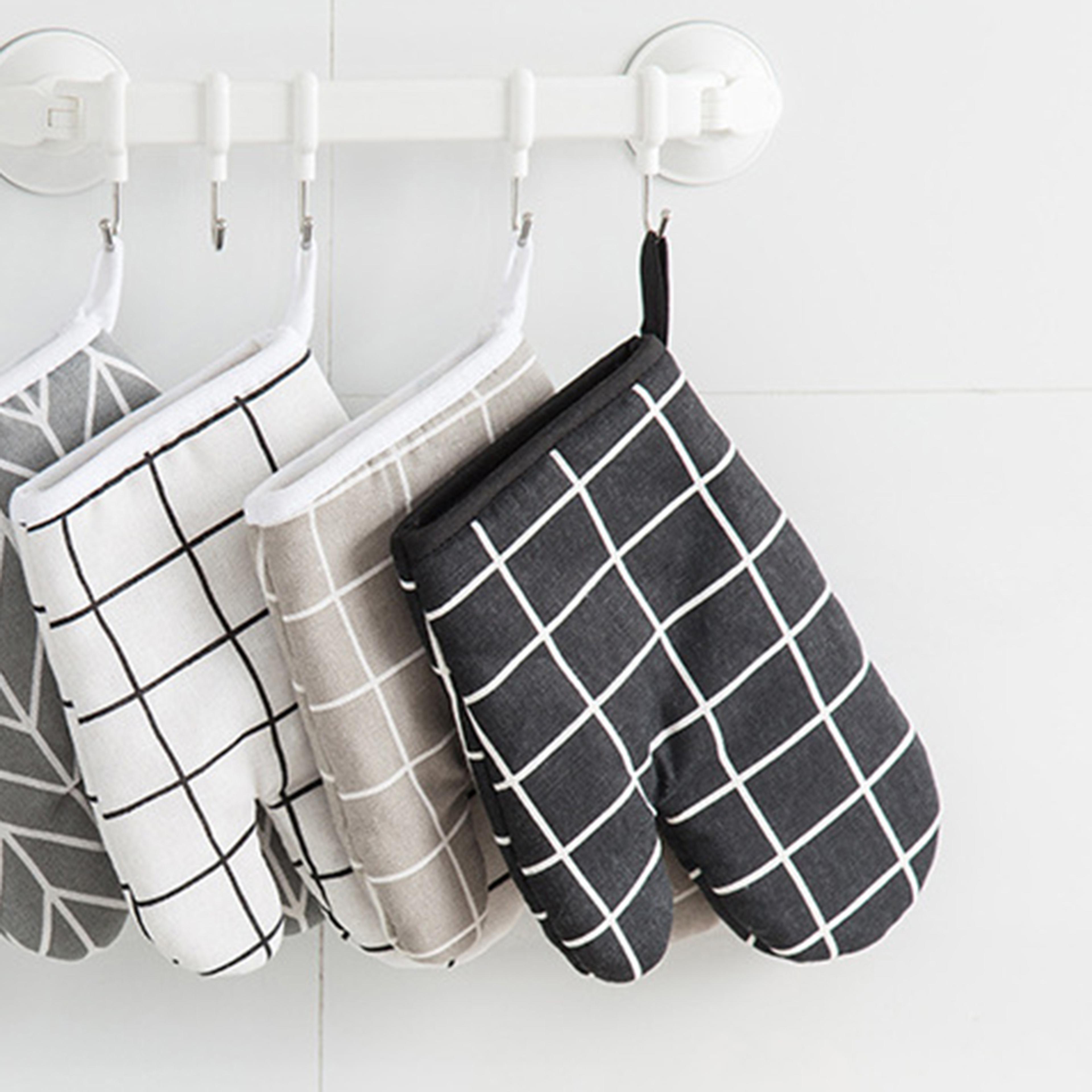heat-resistant kitchen gloves insulated microwave oven gloves