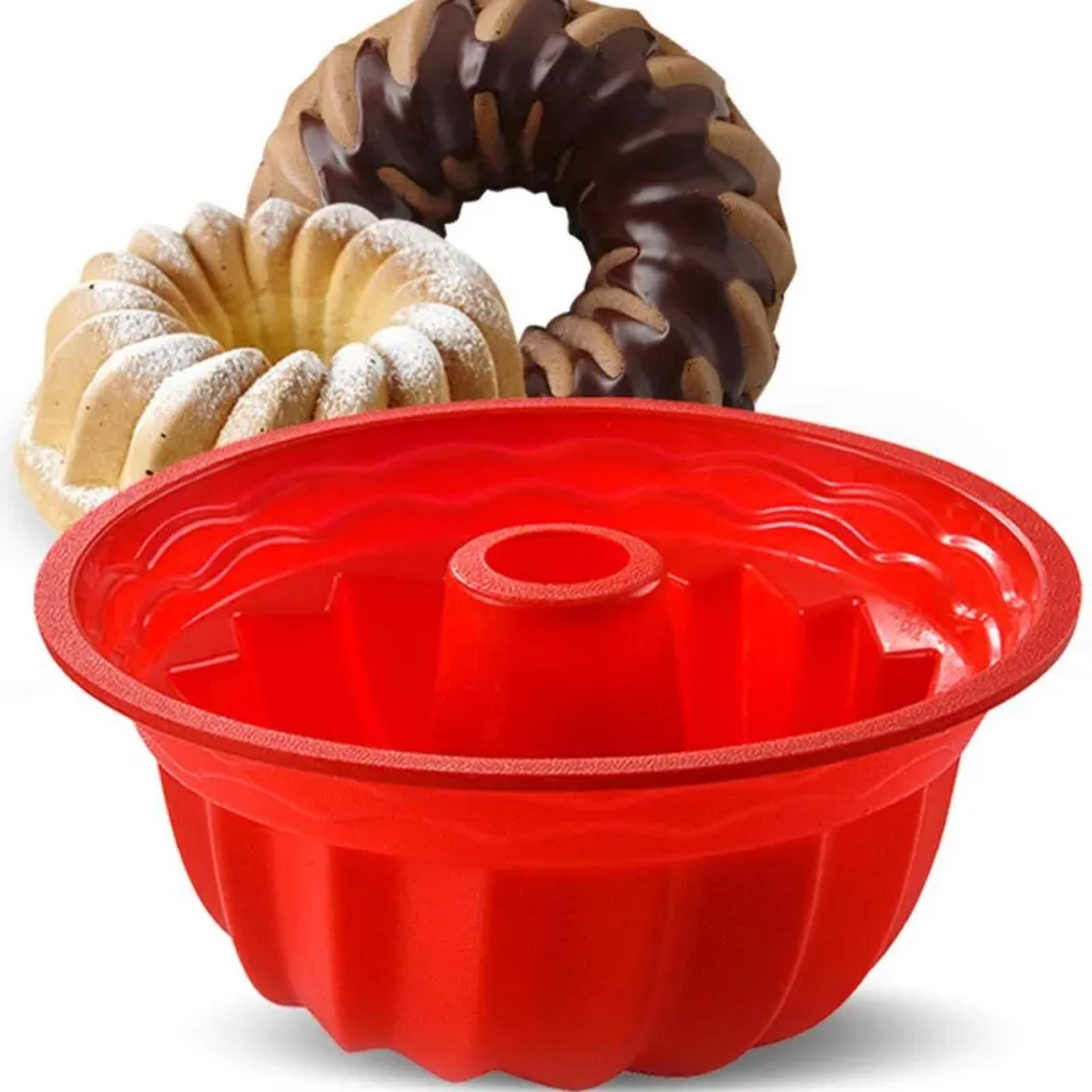 large hollow round cake molds silicone bakeware, non stick ice cream molds