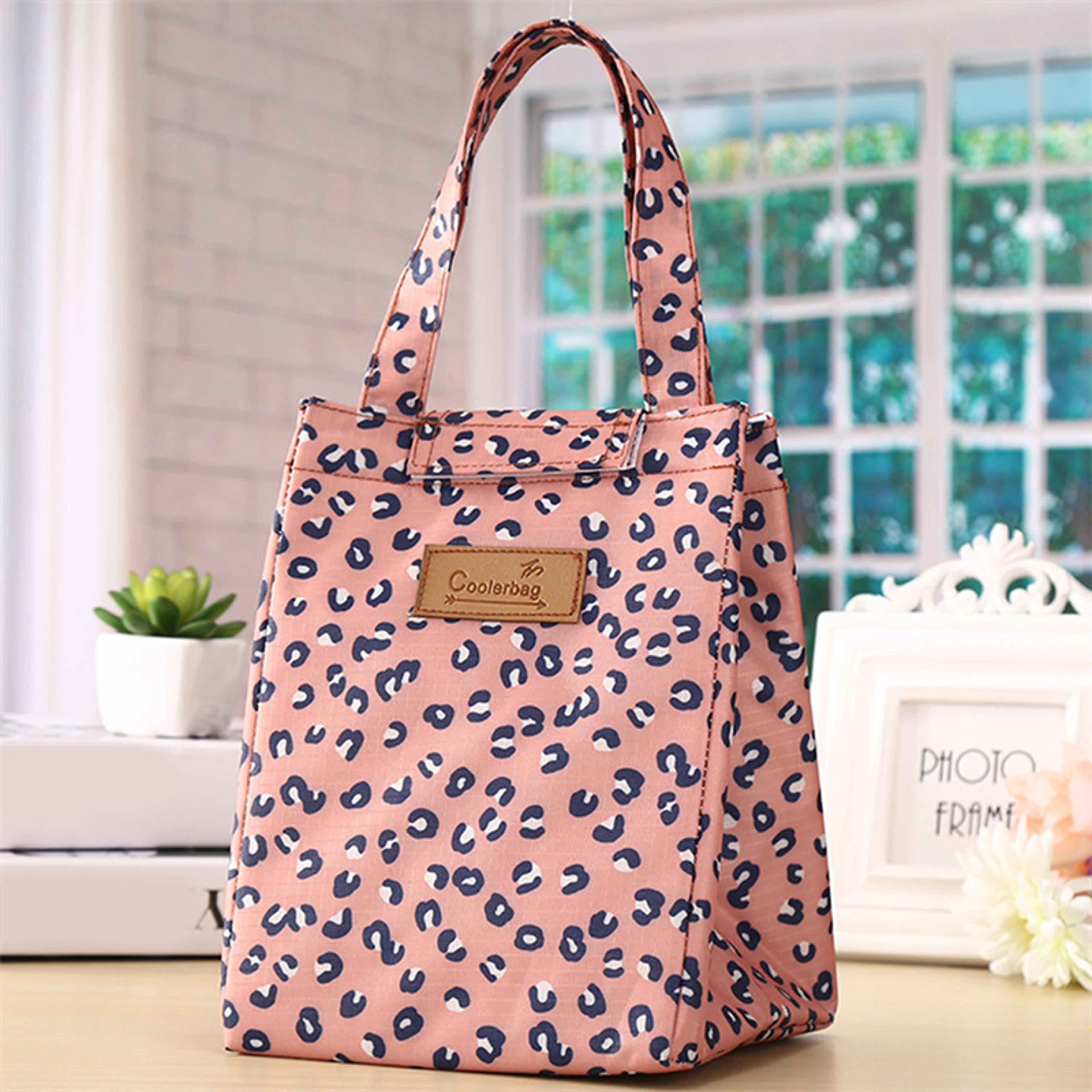 insulation lunch bag, portable food refrigerated bag, casual handbag for women