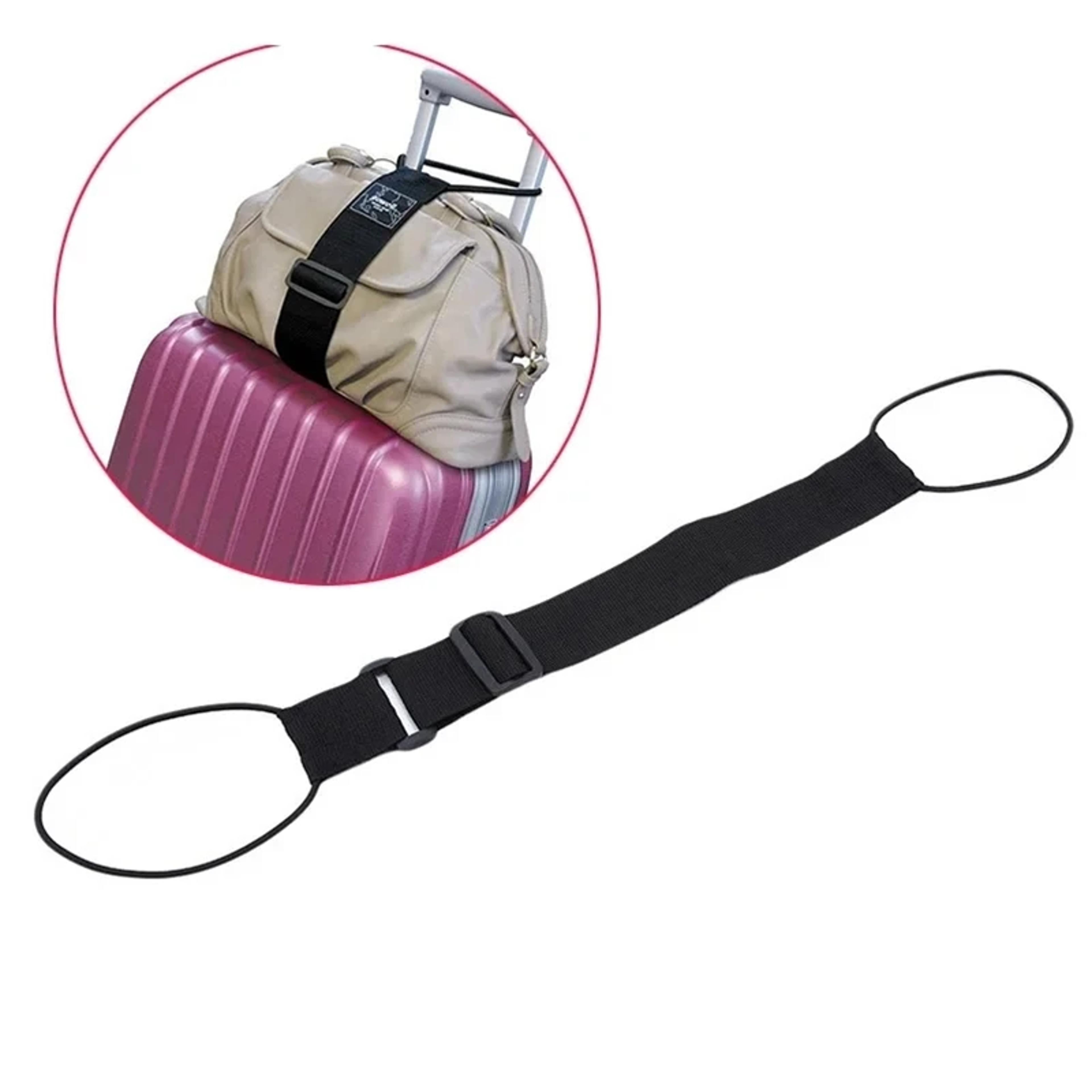 travel security suitcase strap, adjustable elastic baggage carrier strap