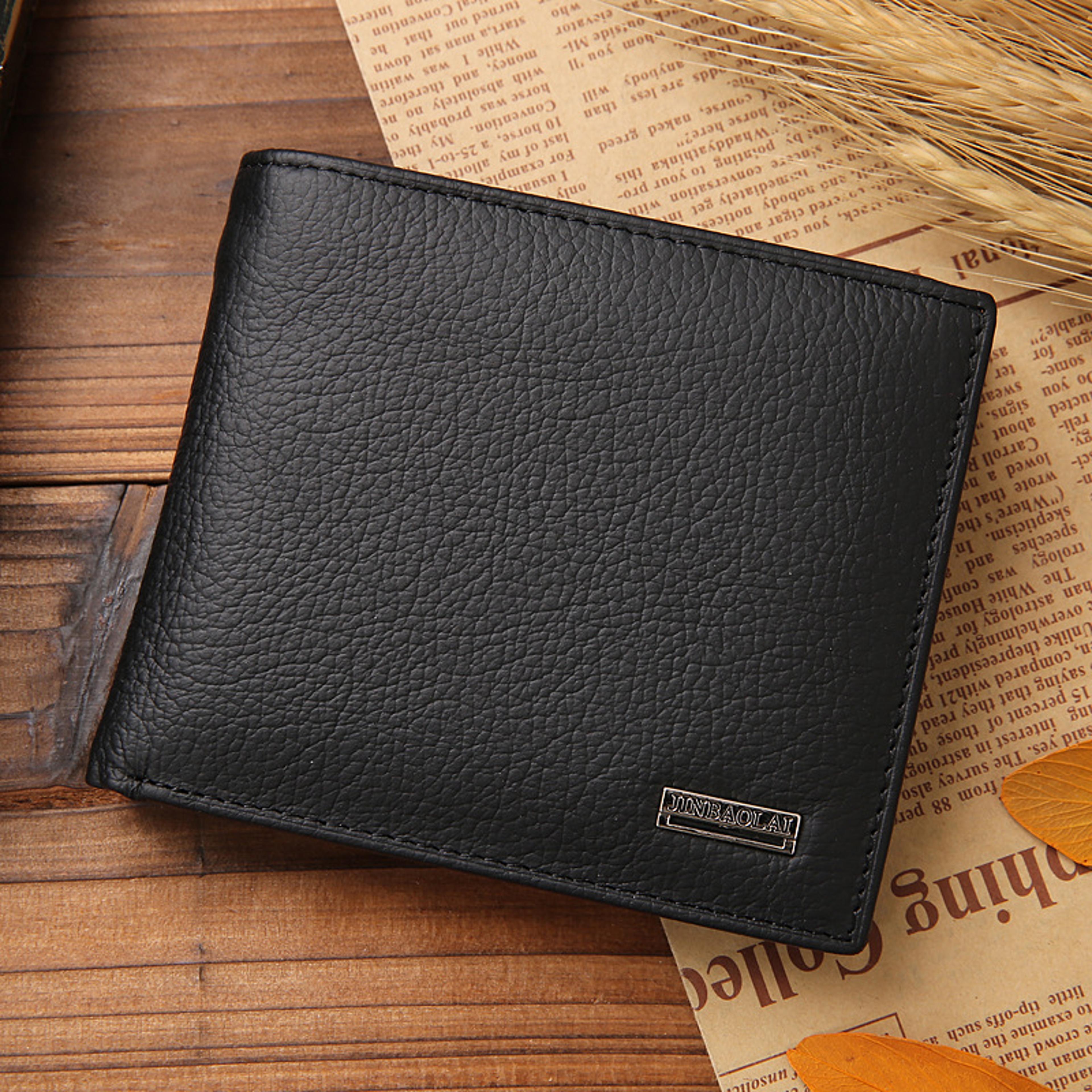 simple quality male wallets, fashion coin pocket card holder for men