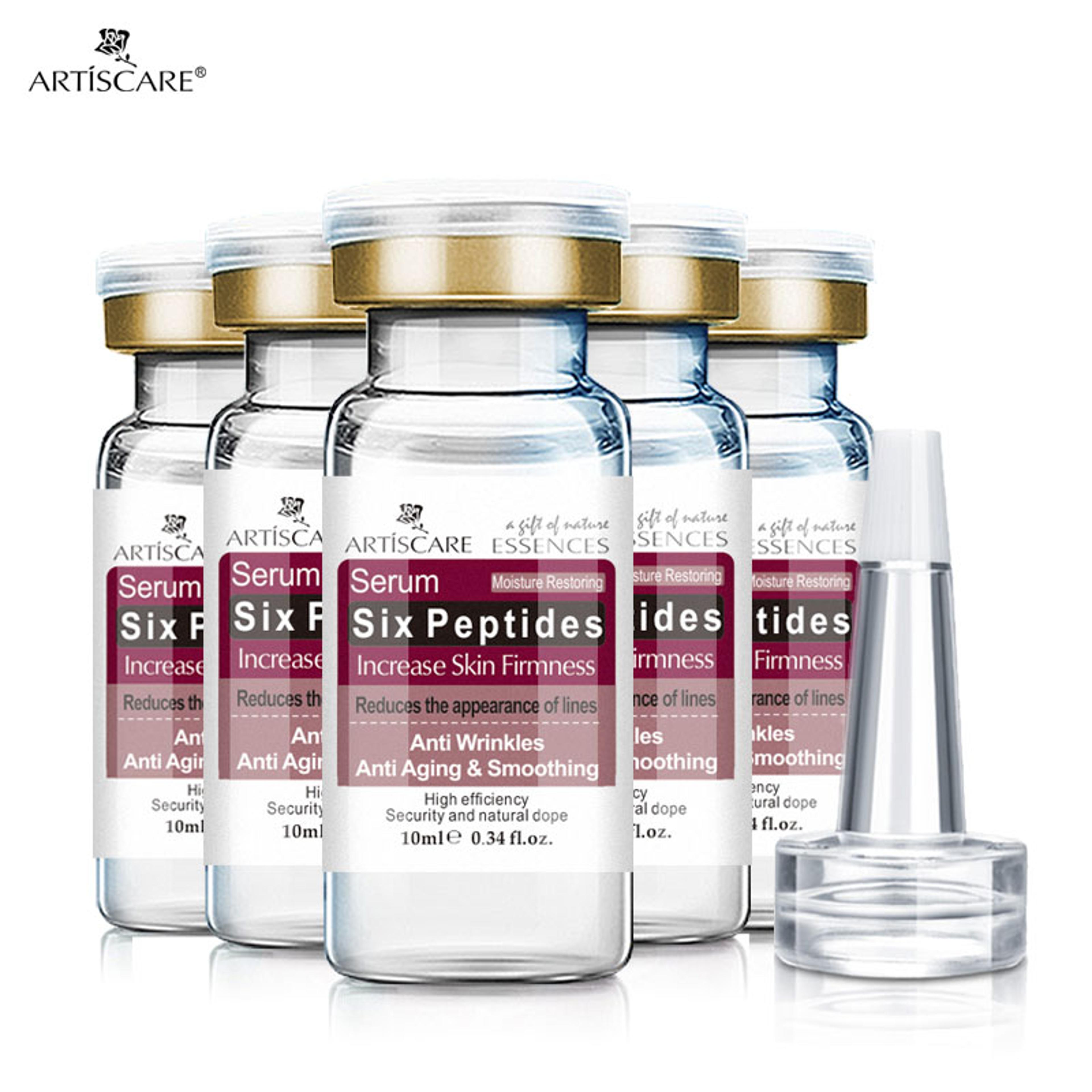 peptide face serum for hydration and anti-aging, moisturizing facial essence