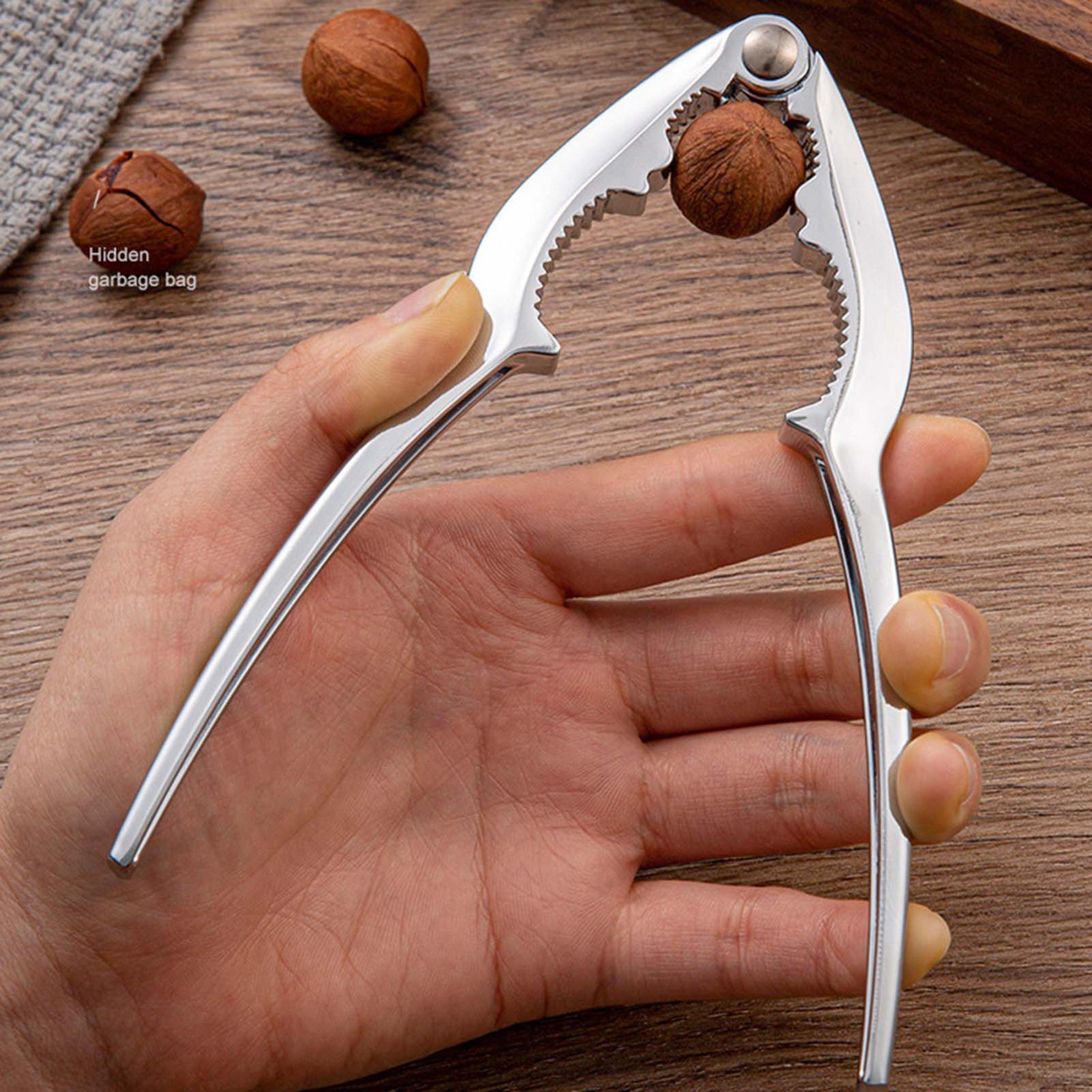 multifunctional nut cracker tool, easy nut sheller for pecans, walnuts, almonds & more