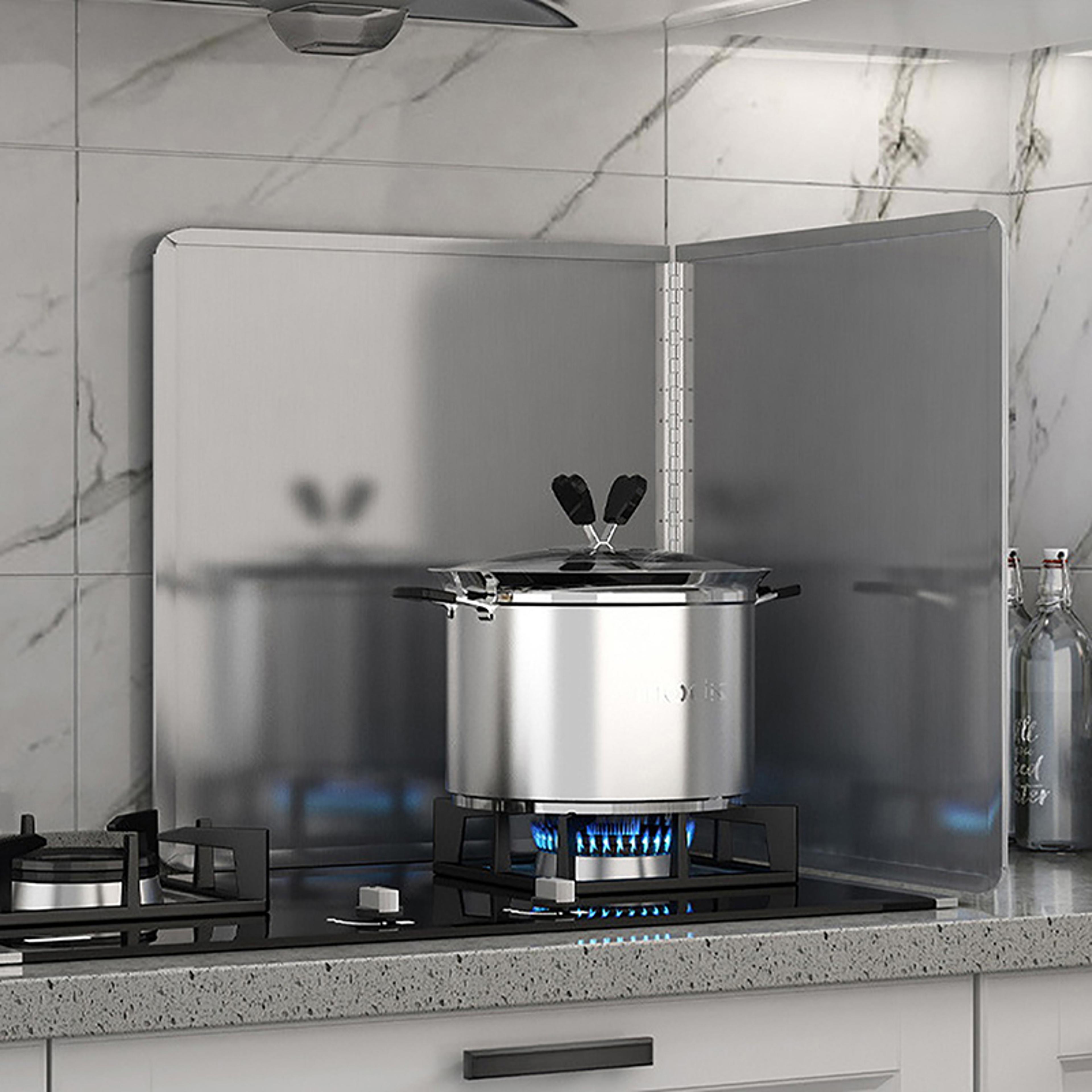 oil splatter guard, stainless steel grease screen for frying