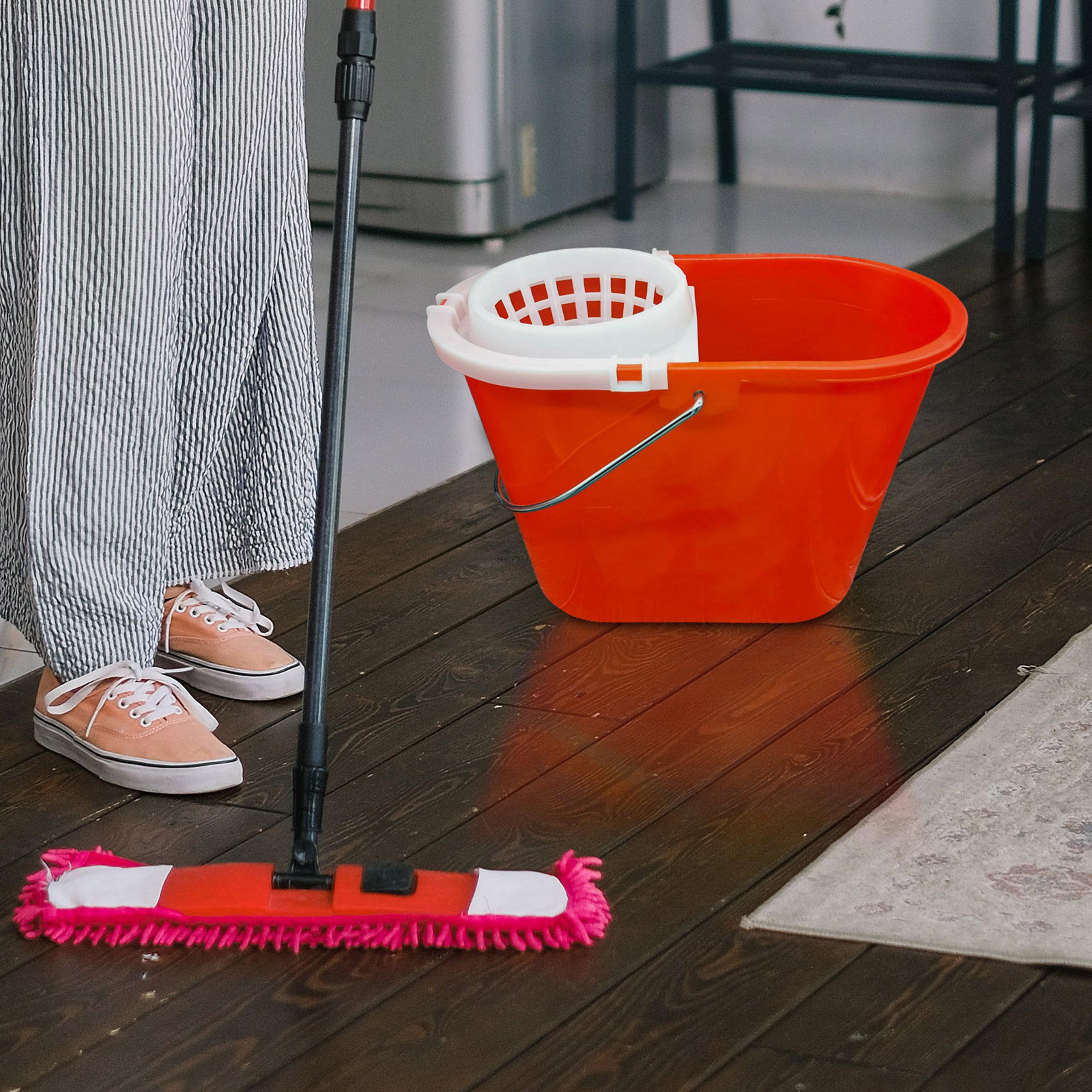 thickened plastic mop bucket basket, sturdy drainage basket for mop bucket replacement and cleaning accessories