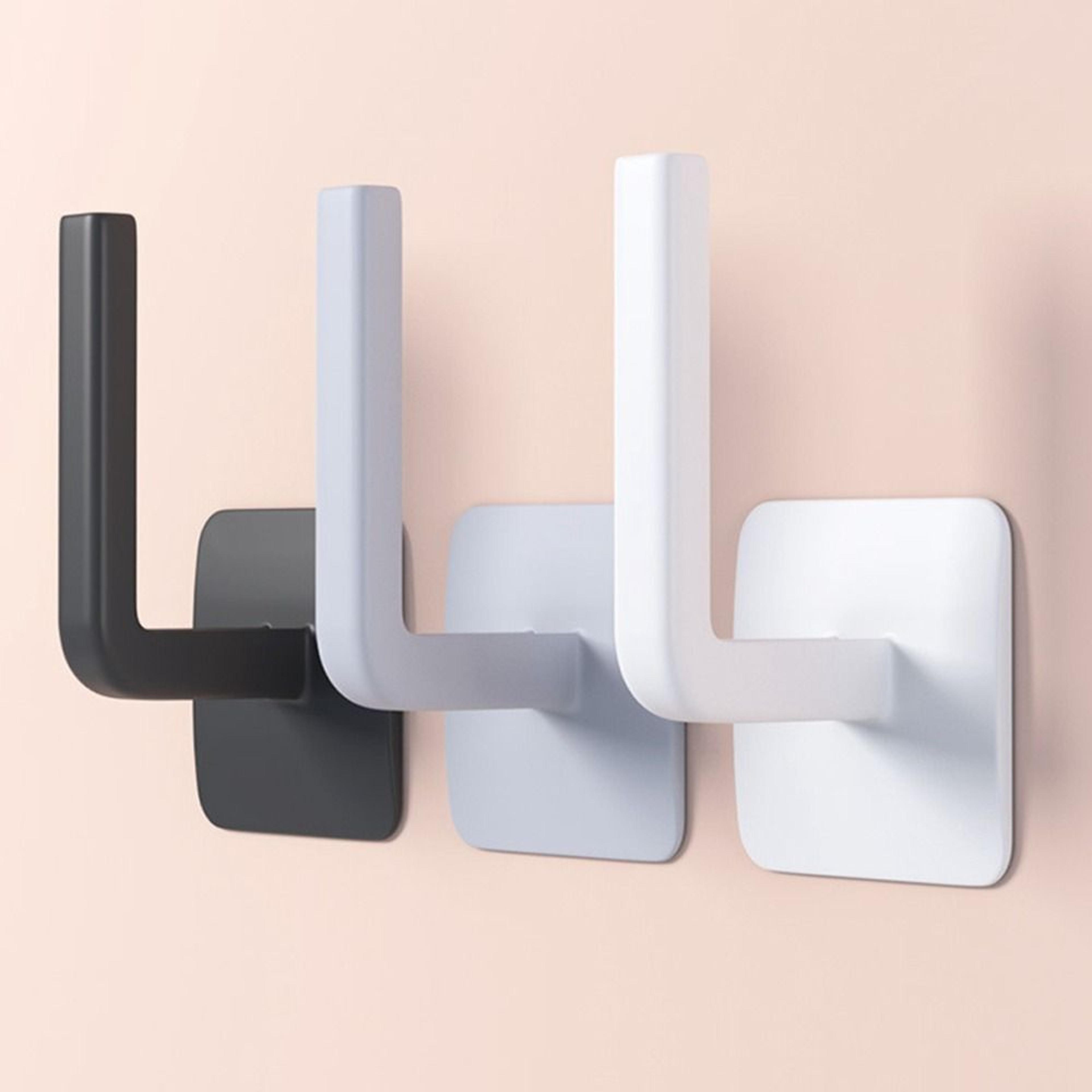 multi-functional self-adhesive storage rack for bathroom & kitchen