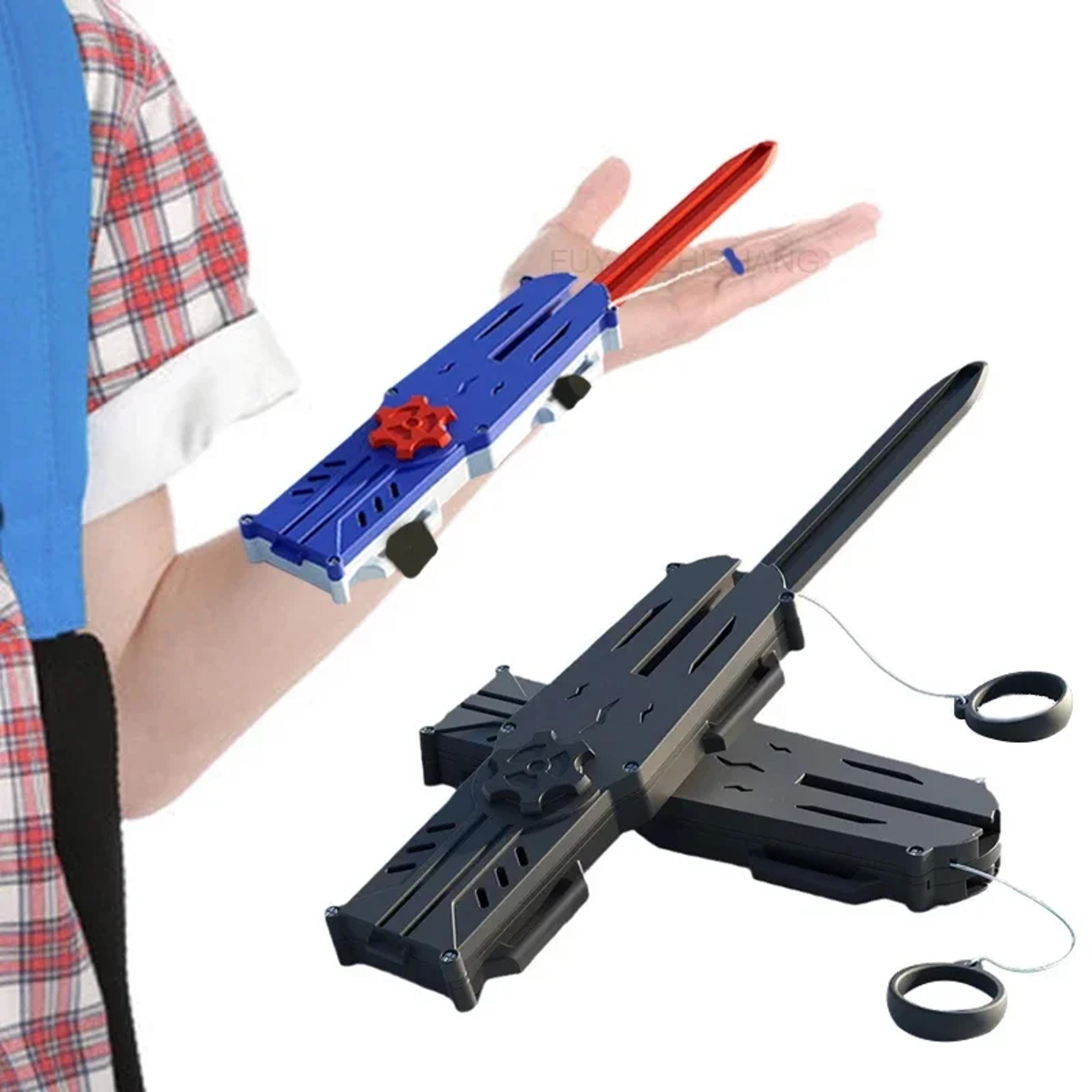 interactive parent-child telescopic sword toy, multiplayer battle game for stress relief and fidget play