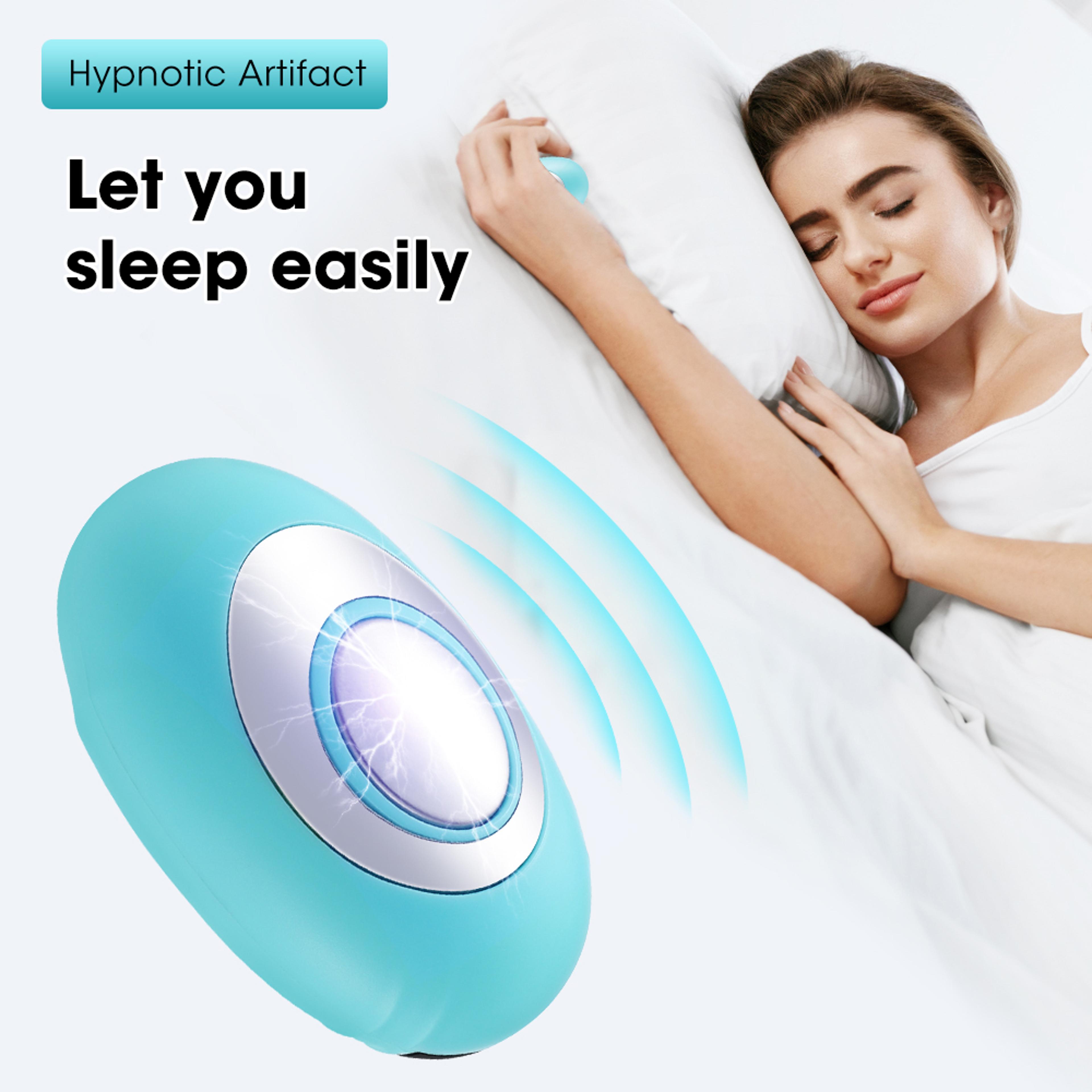 smart anti-snoring device, ems pulse snore stopper for sleep apnea relief