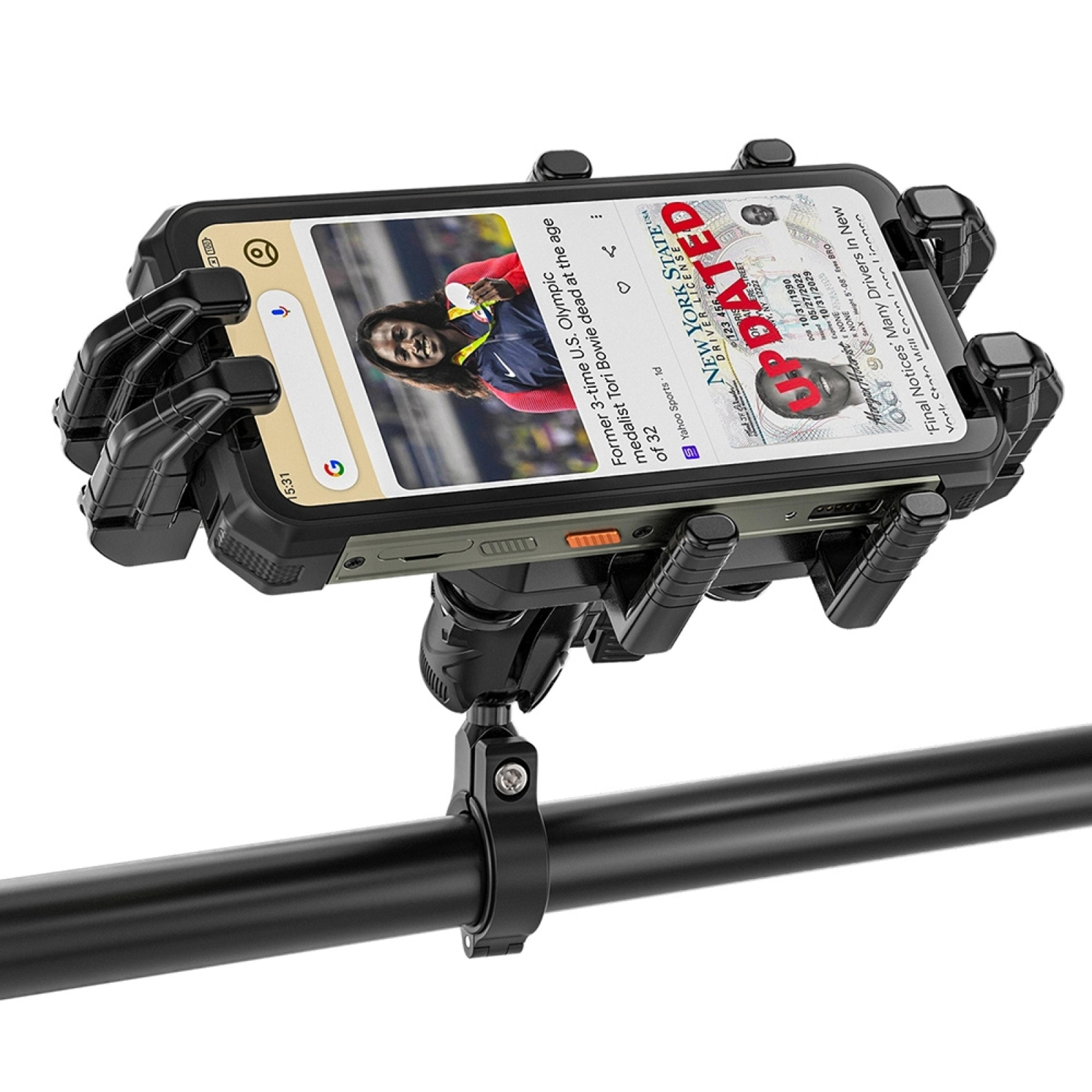 armor mount pro universal bicycle handle phone holder for smartphones