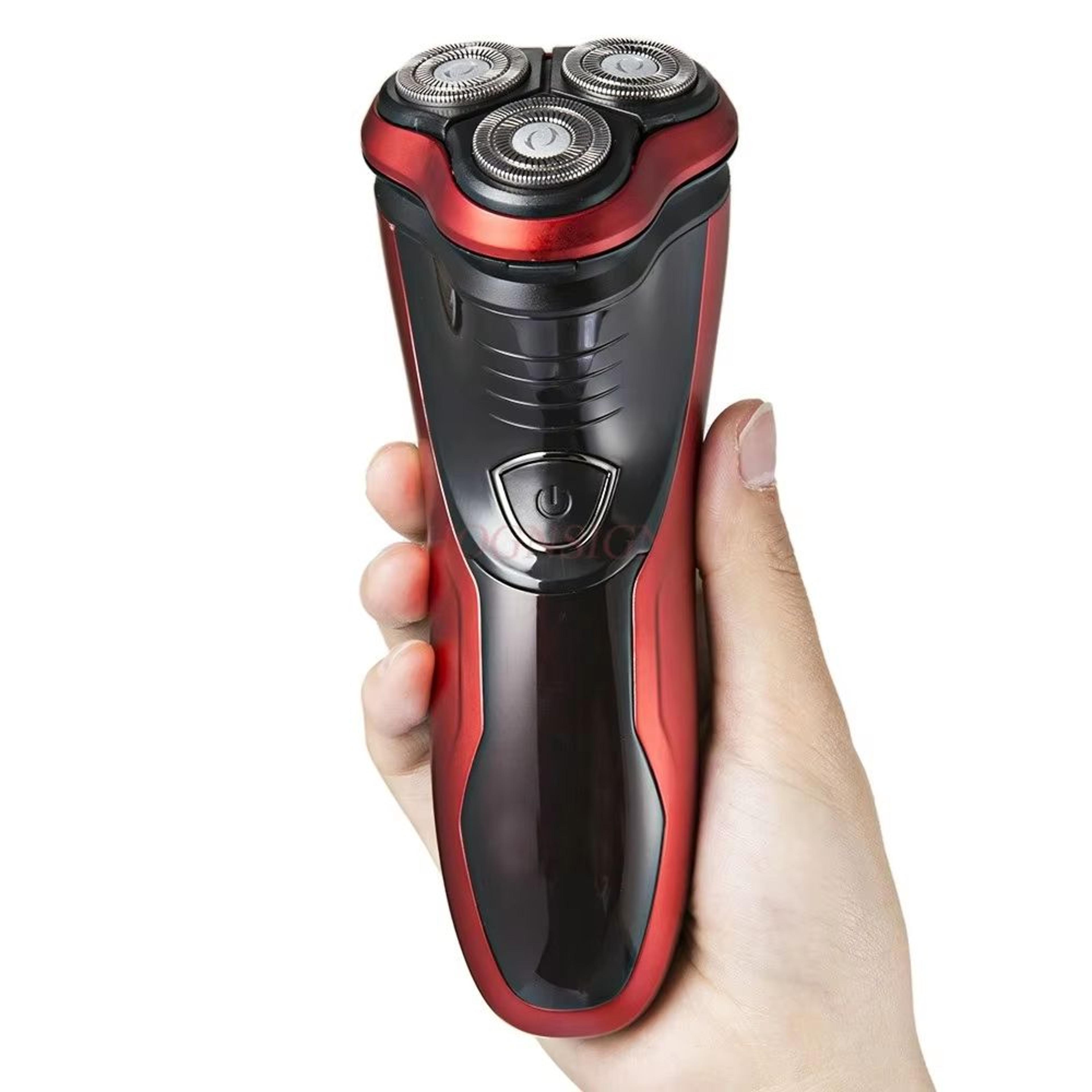 electric shaver for men, 3d rechargeable beard razor & washable trimmer for face care