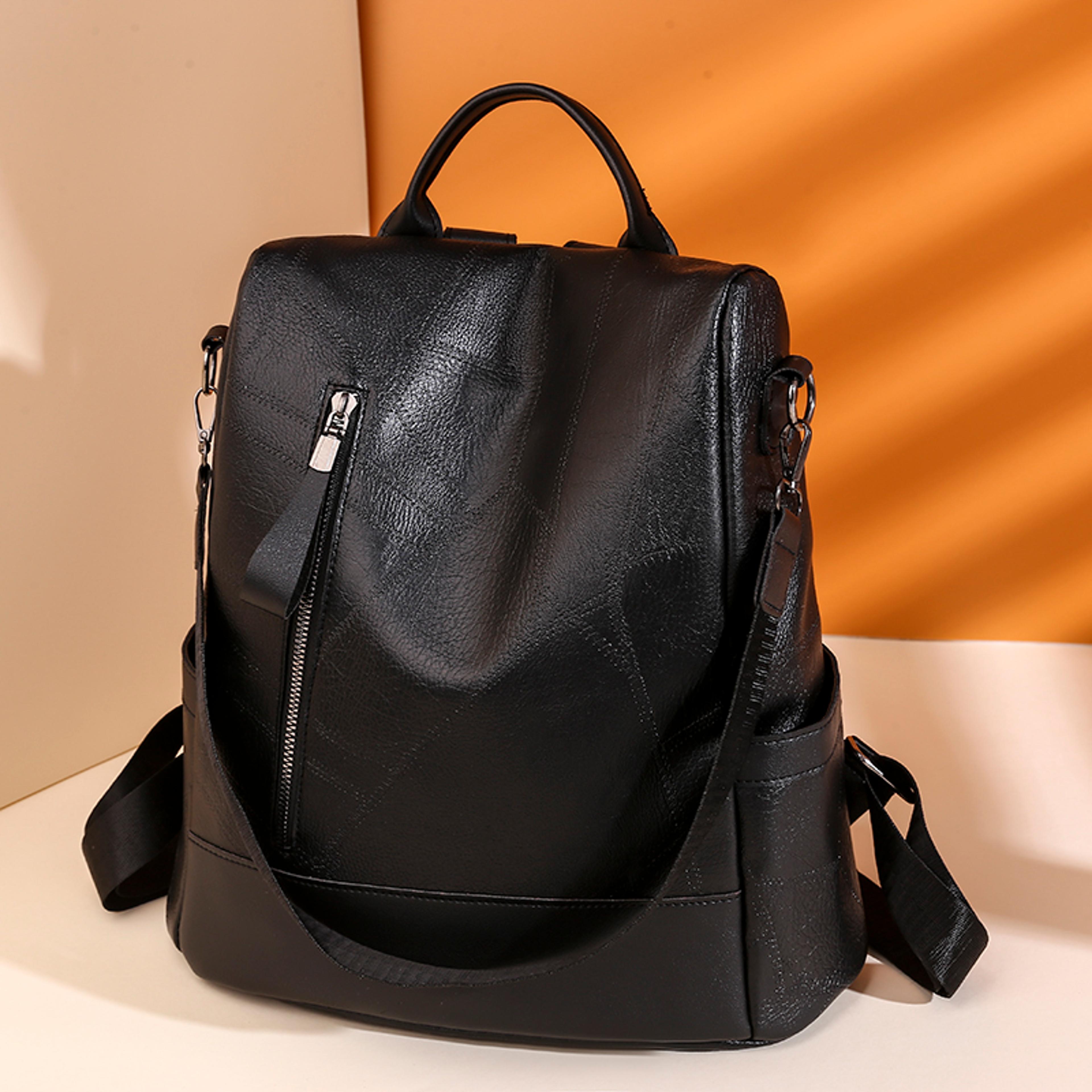 stylish women's multifunctional backpack shoulder bag, perfect for travel & everyday use