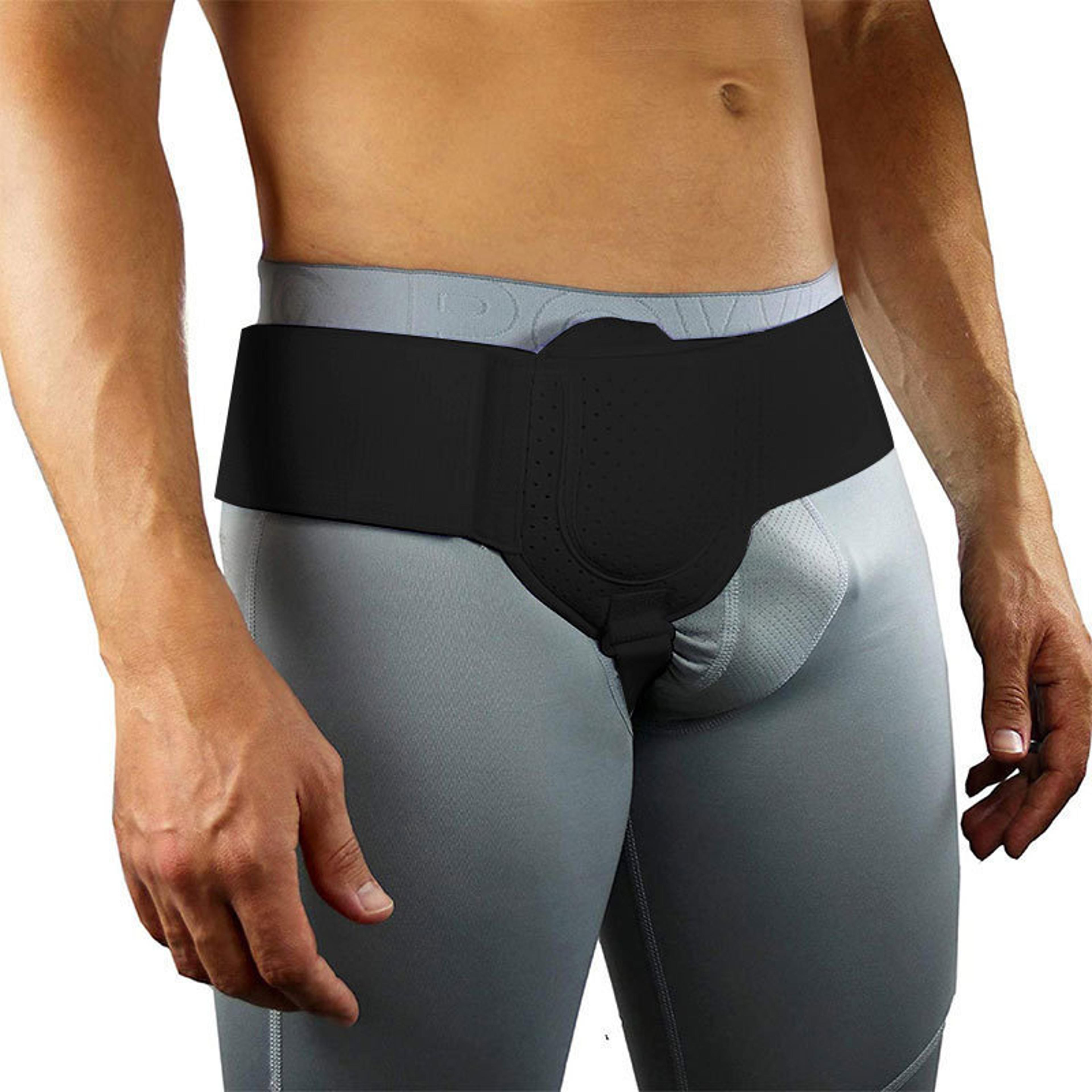 hernia belt truss for inguinal support, adjustable, breathable groin pain relief