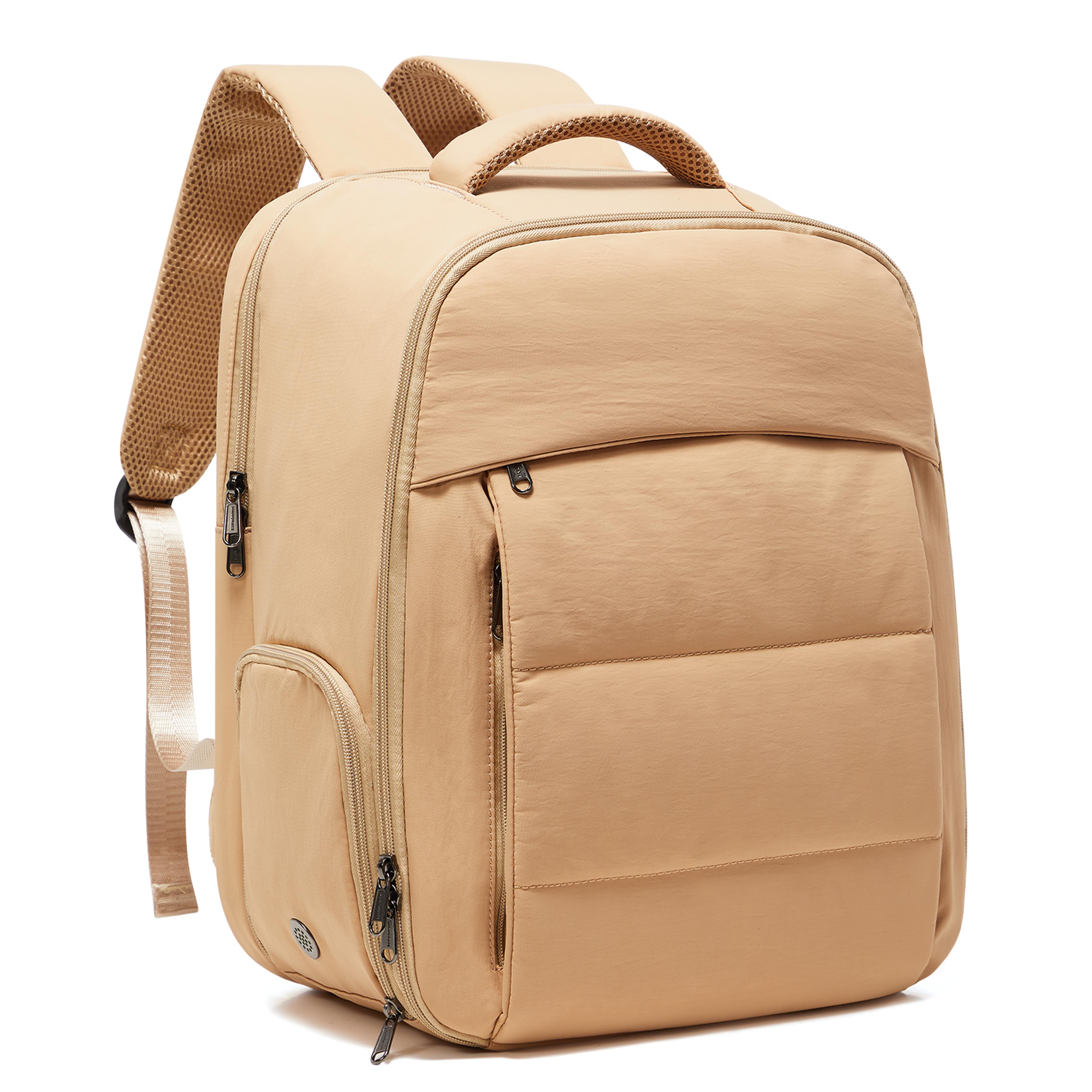 laptop backpack for travel & school, durable cabin bag for ryanair, carry-on, and everyday use