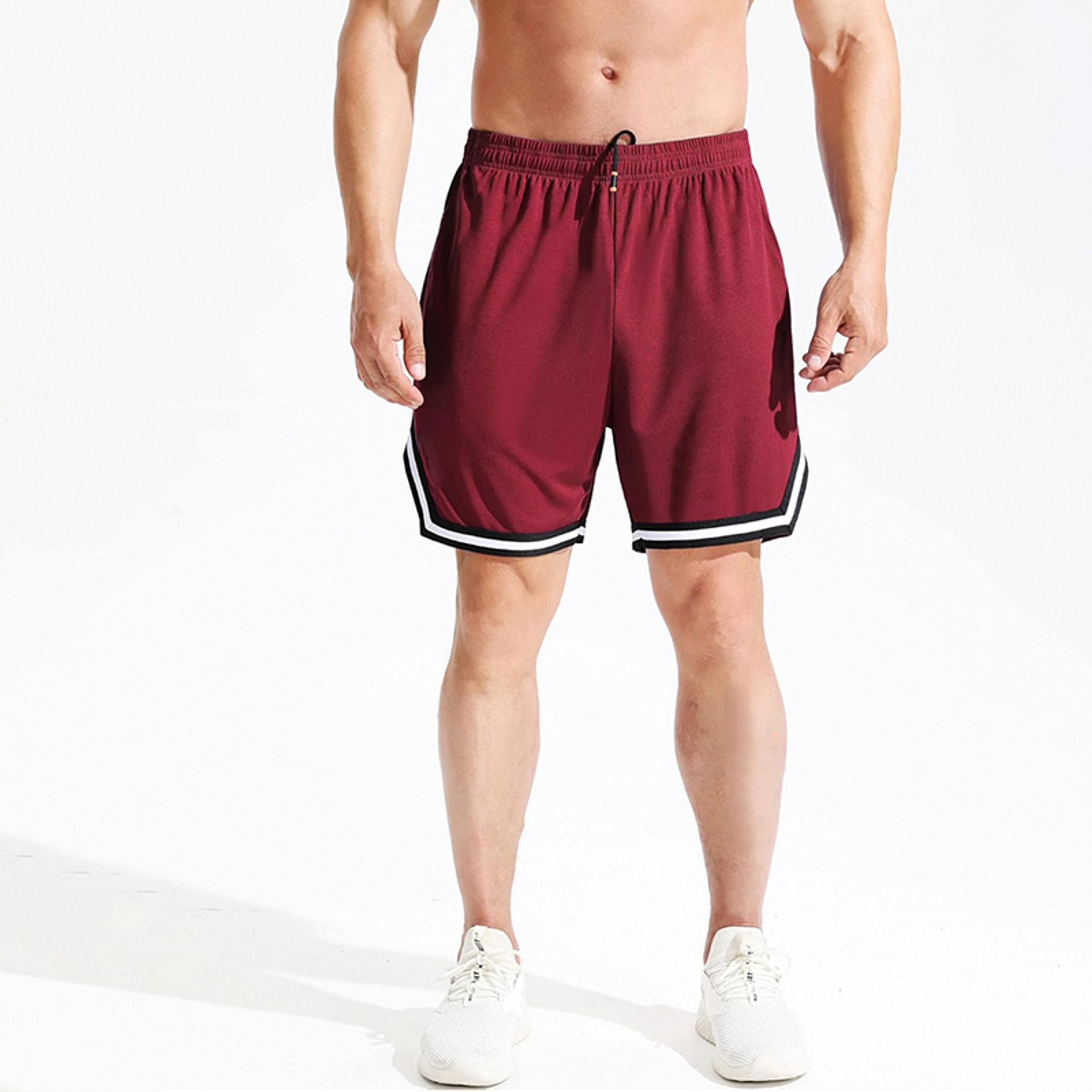 men's basketball shorts, lightweight athletic gym shorts for training & running