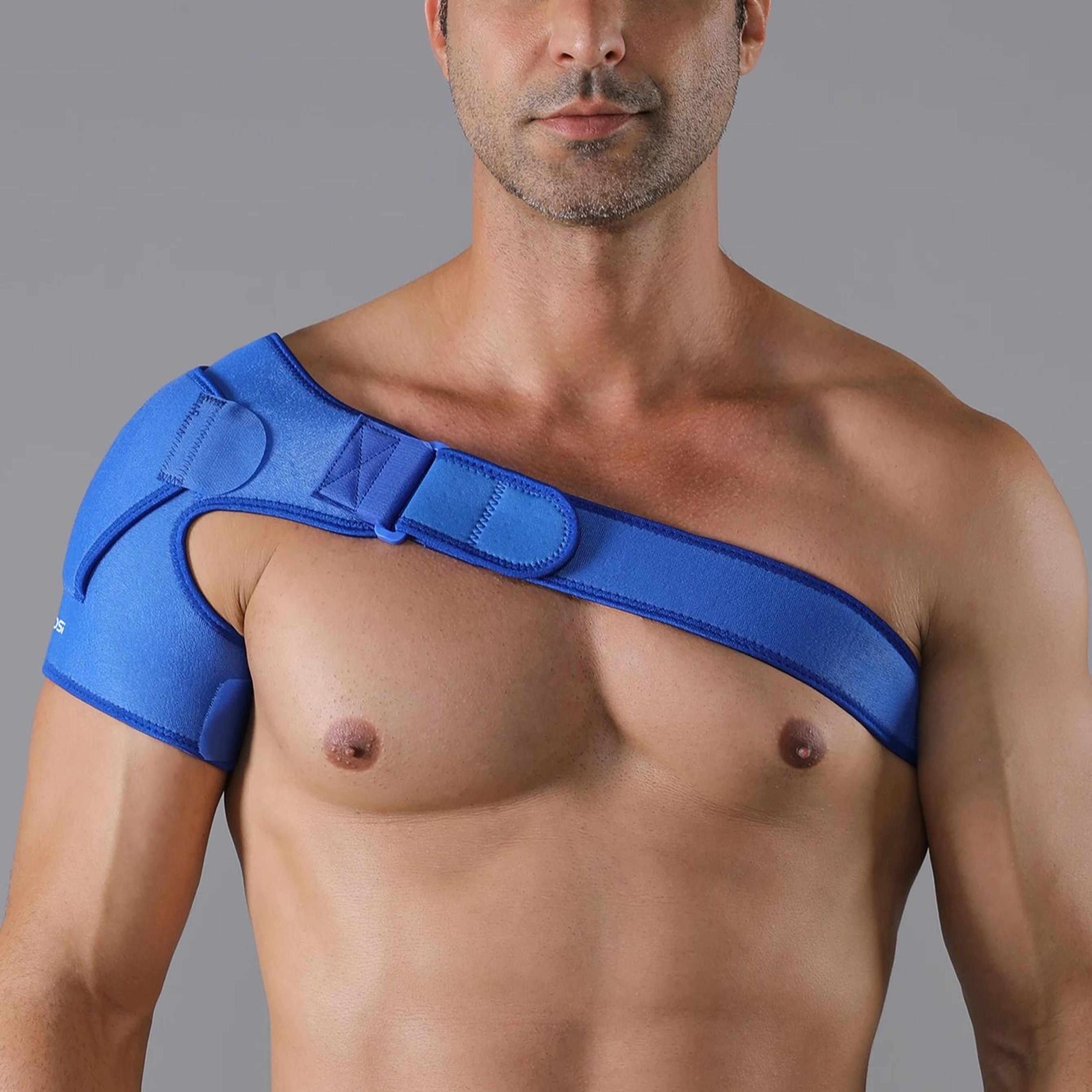 adjustable shoulder brace support for rotator cuff relief and daily stability
