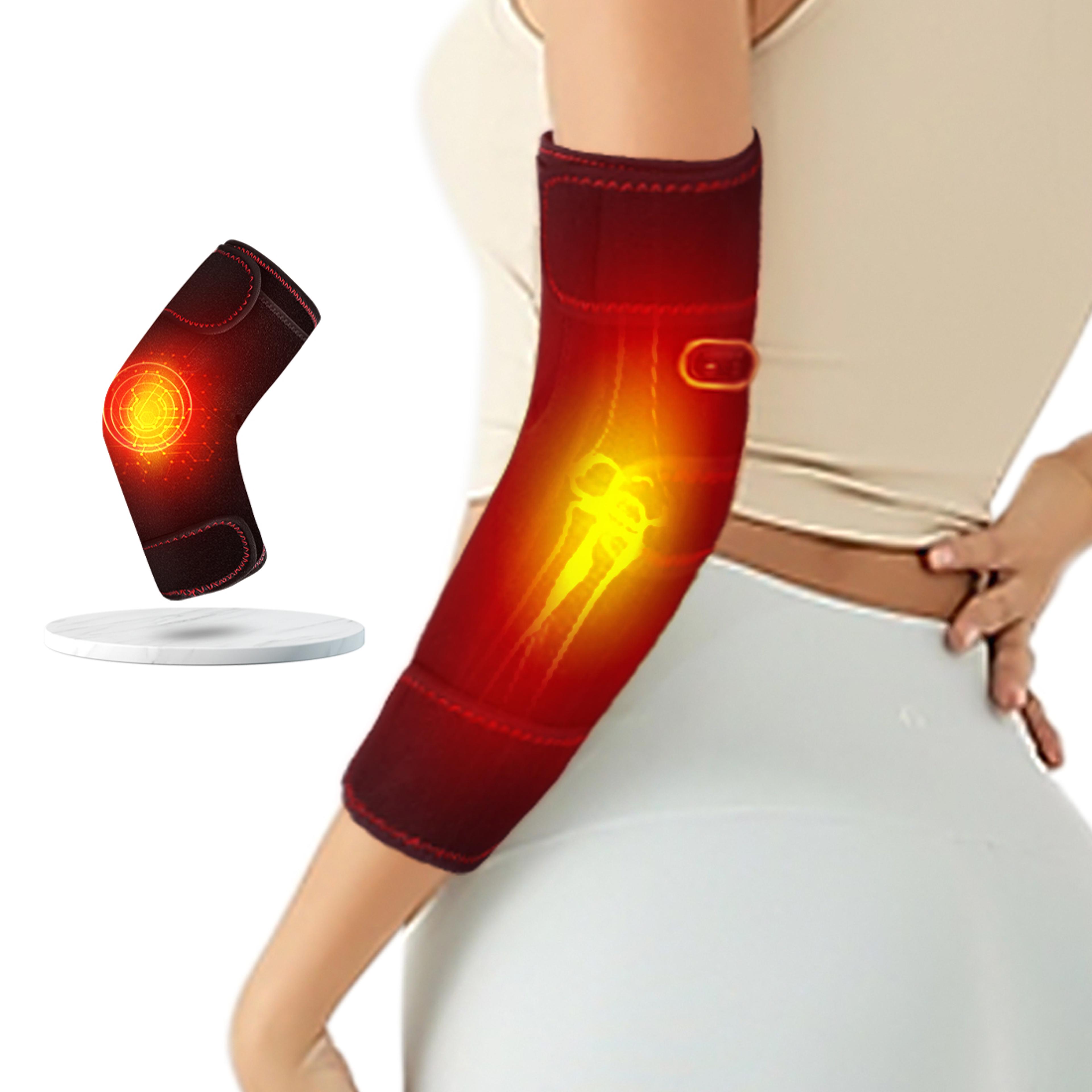 heated elbow massager for pain relief & recovery