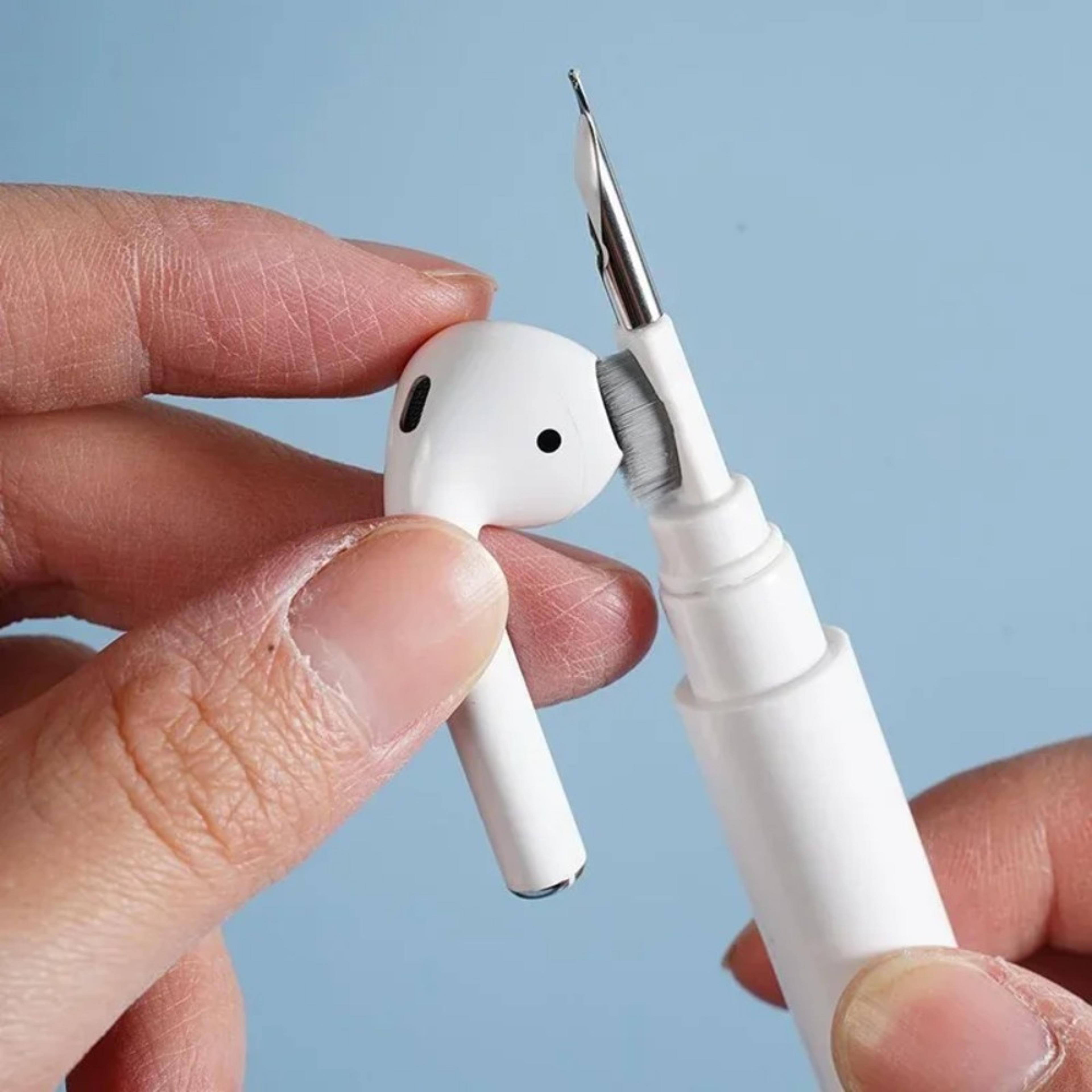 premium earphone cleaning kit, earbud cleaning kit with precision earphones cleaning tool pen for airpods