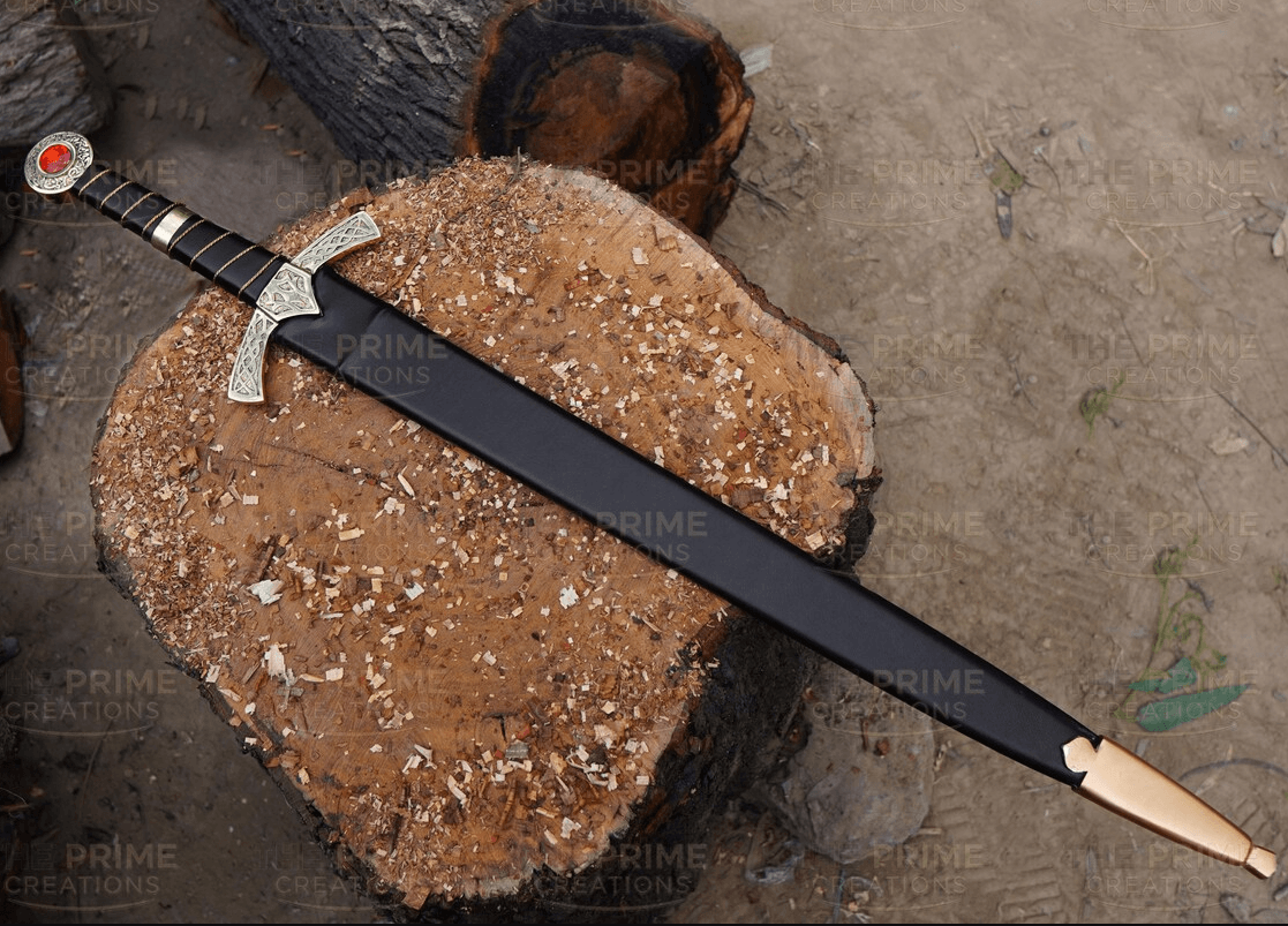 goldryn replica sword | throne of glass inspired fantasy blade – handmade display sword