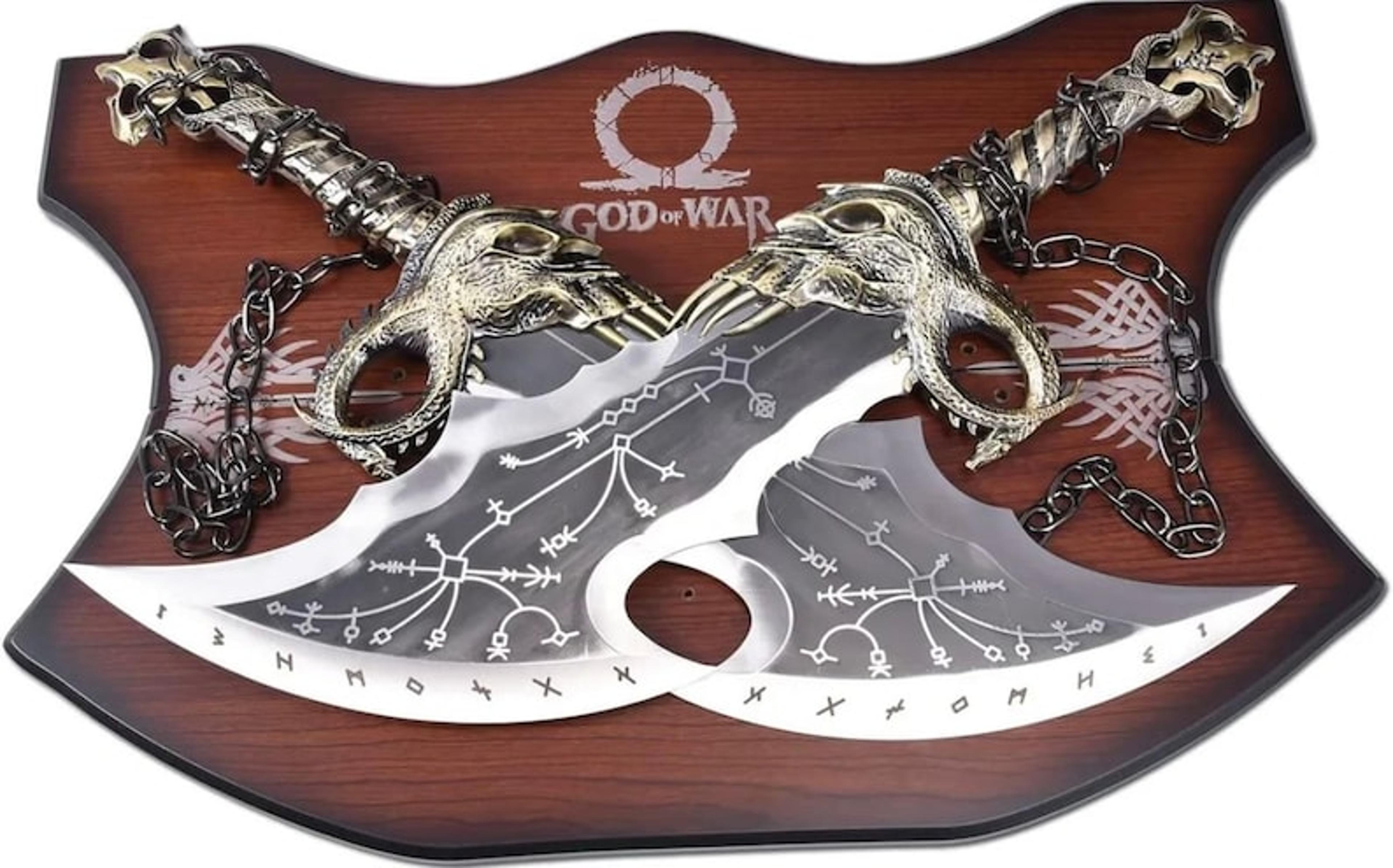 god of war blades of chaos metal, god of war, god of war blades of chaos sword twin blades, kratos metal cosplay