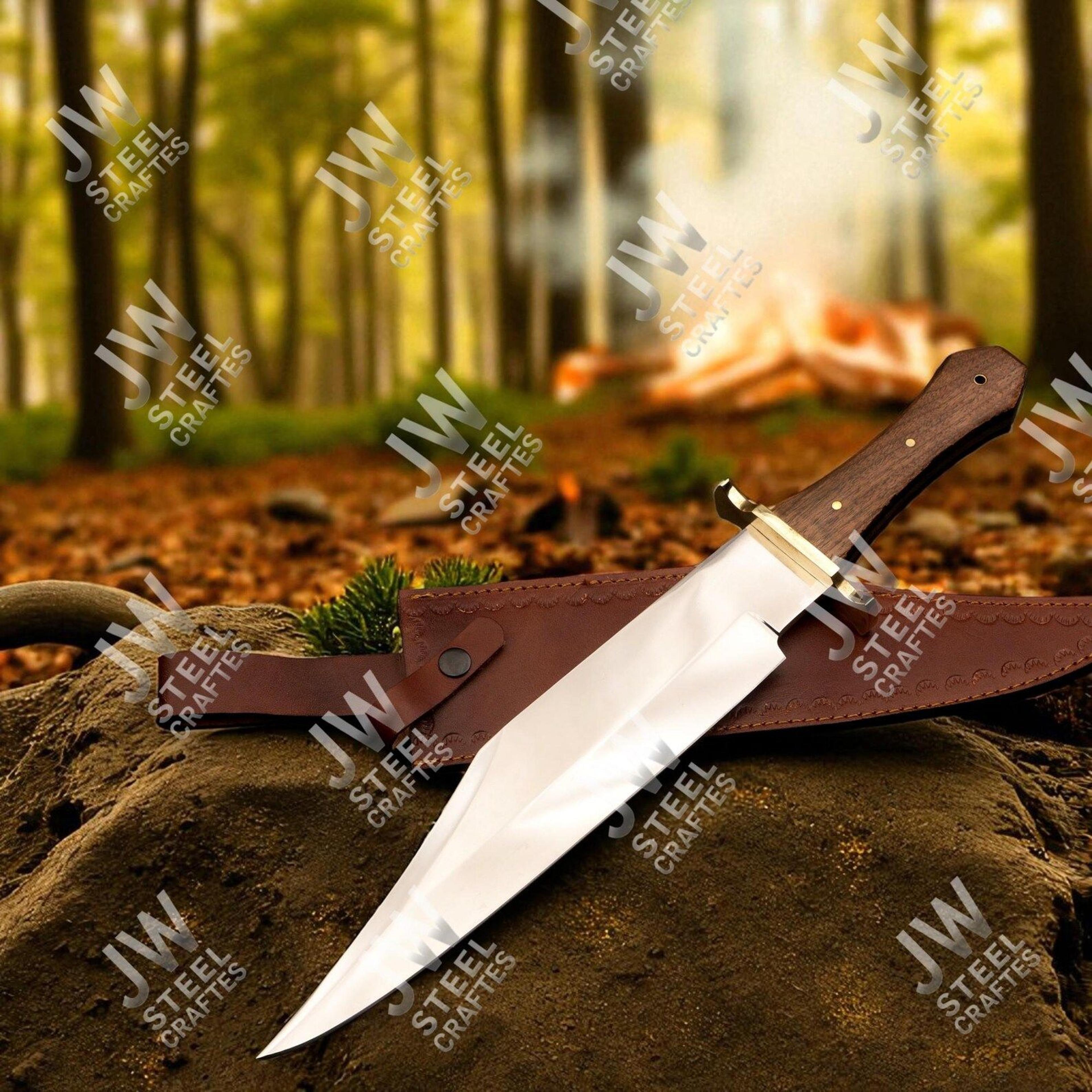 handmade professional chef knife with mirror polish stainless steel blade – premium kitchen knife for precision cooking