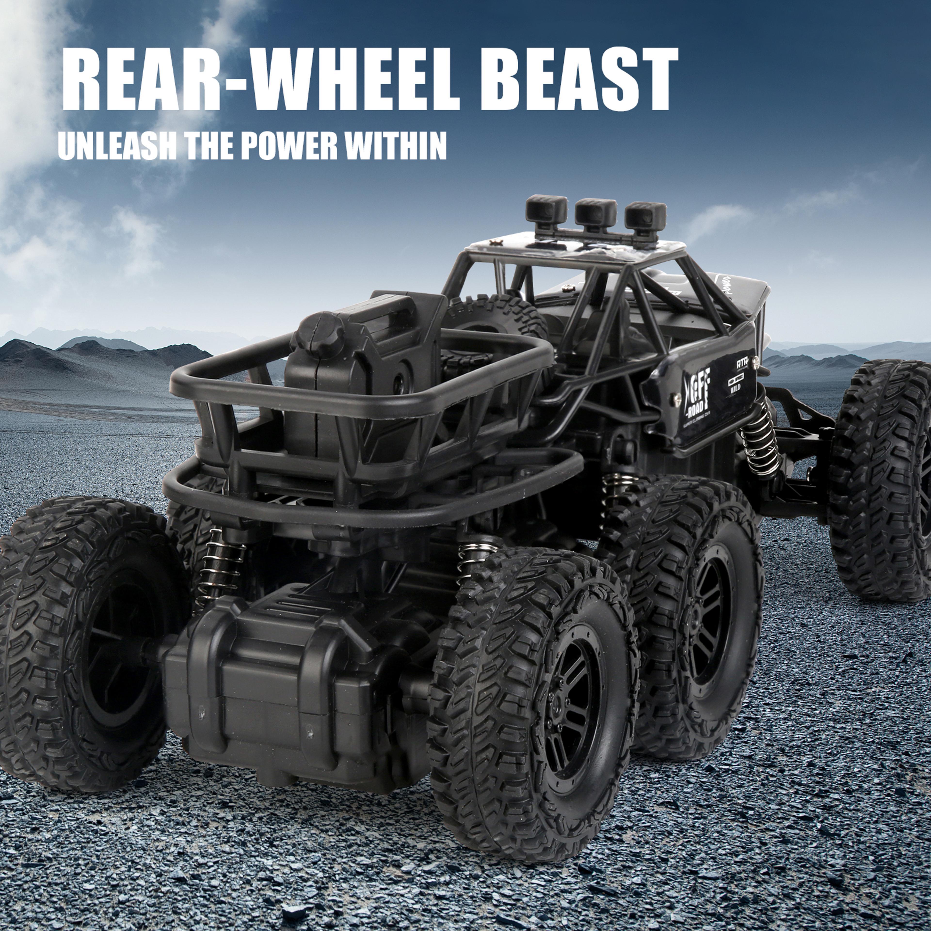 6wd rc off road climbing truck remote control car for kids with all terrain adventure