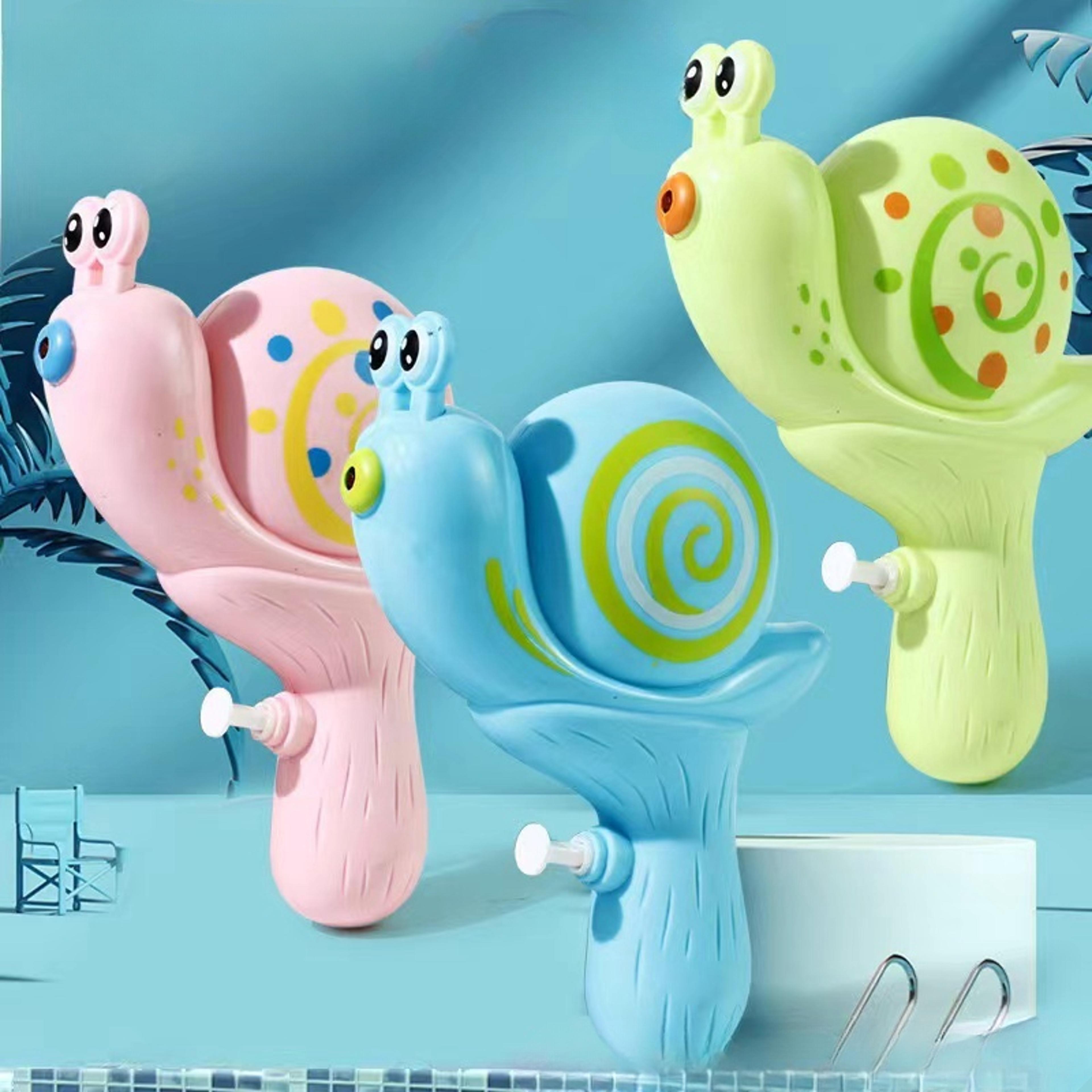 snail kids water gun cartoon water blaster for summer outdoor water games