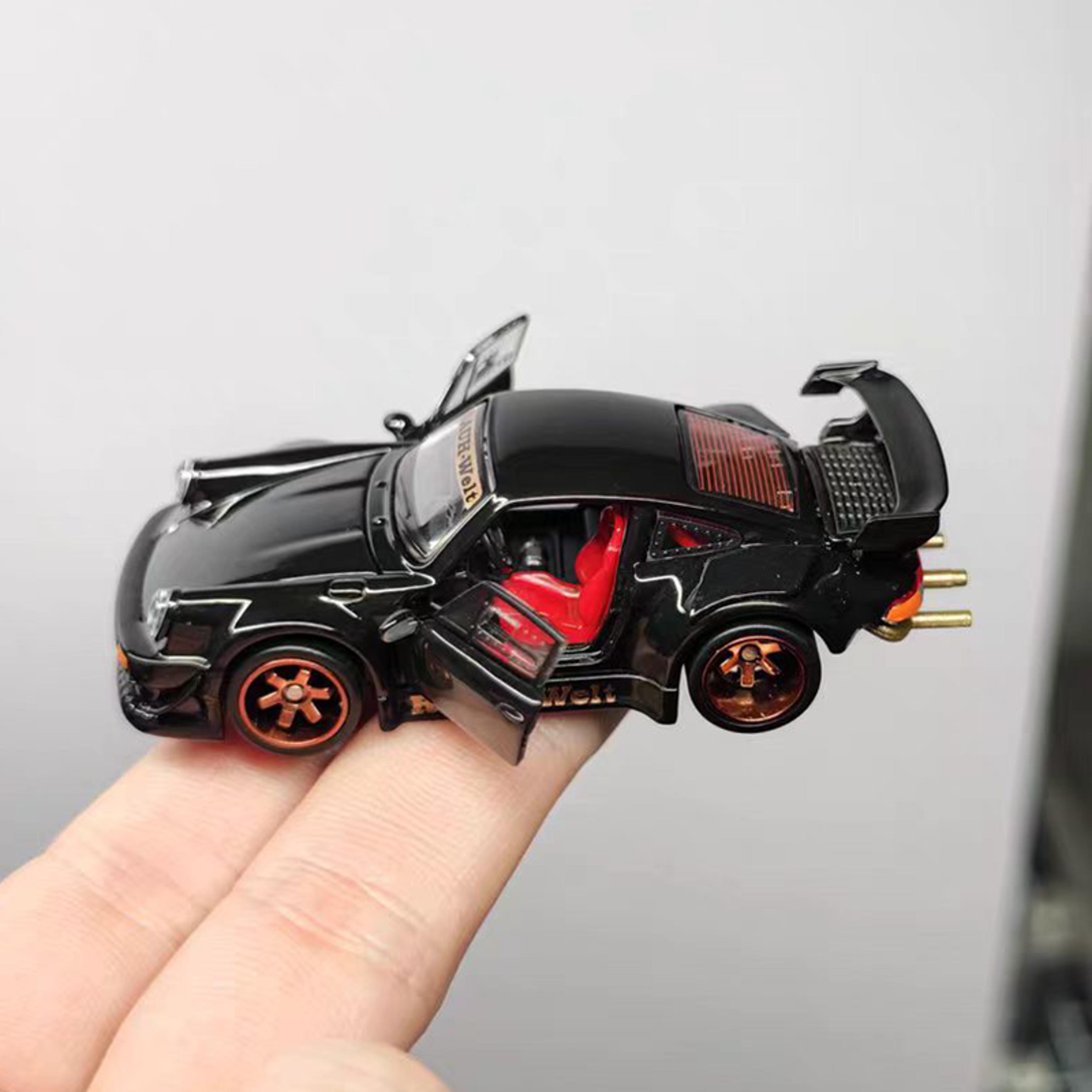 porsche 911 rwb diecast model car collectible alloy sports car for kids & collector