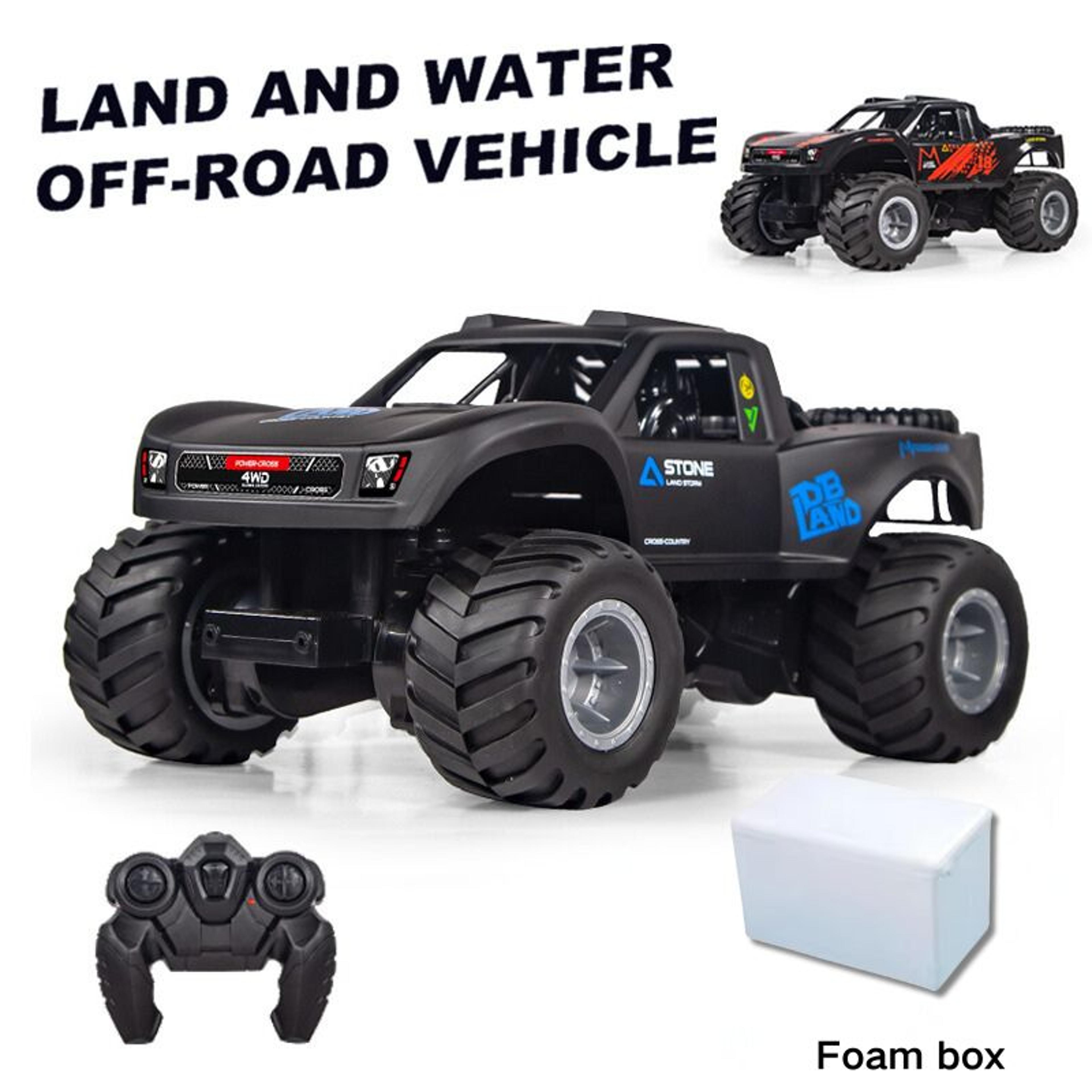 remote control toy 4wd off road amphibious climbing vehicle waterproof stunt remote control car children toys gift
