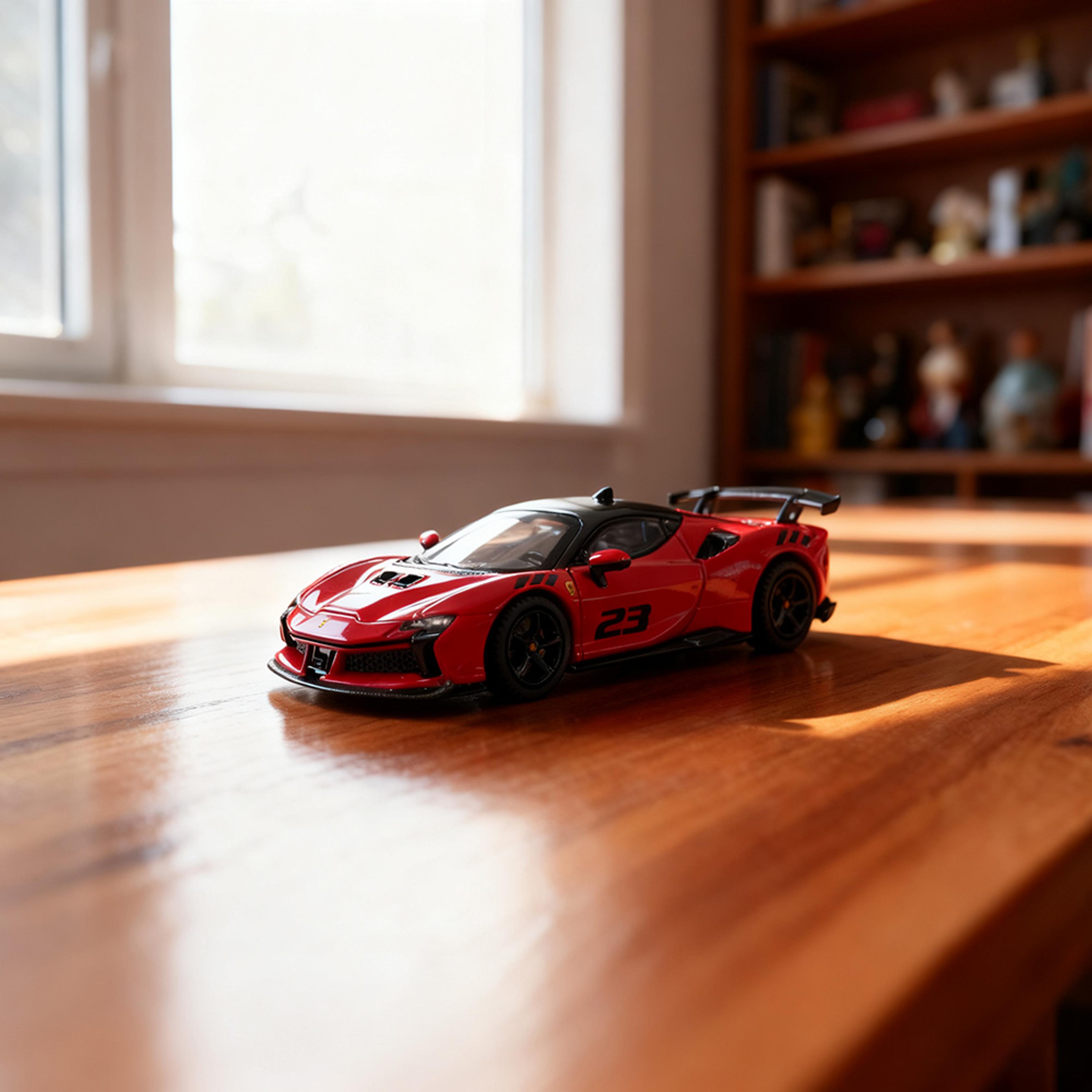 sf90 style diecast car alloy supercar collectible display model gift