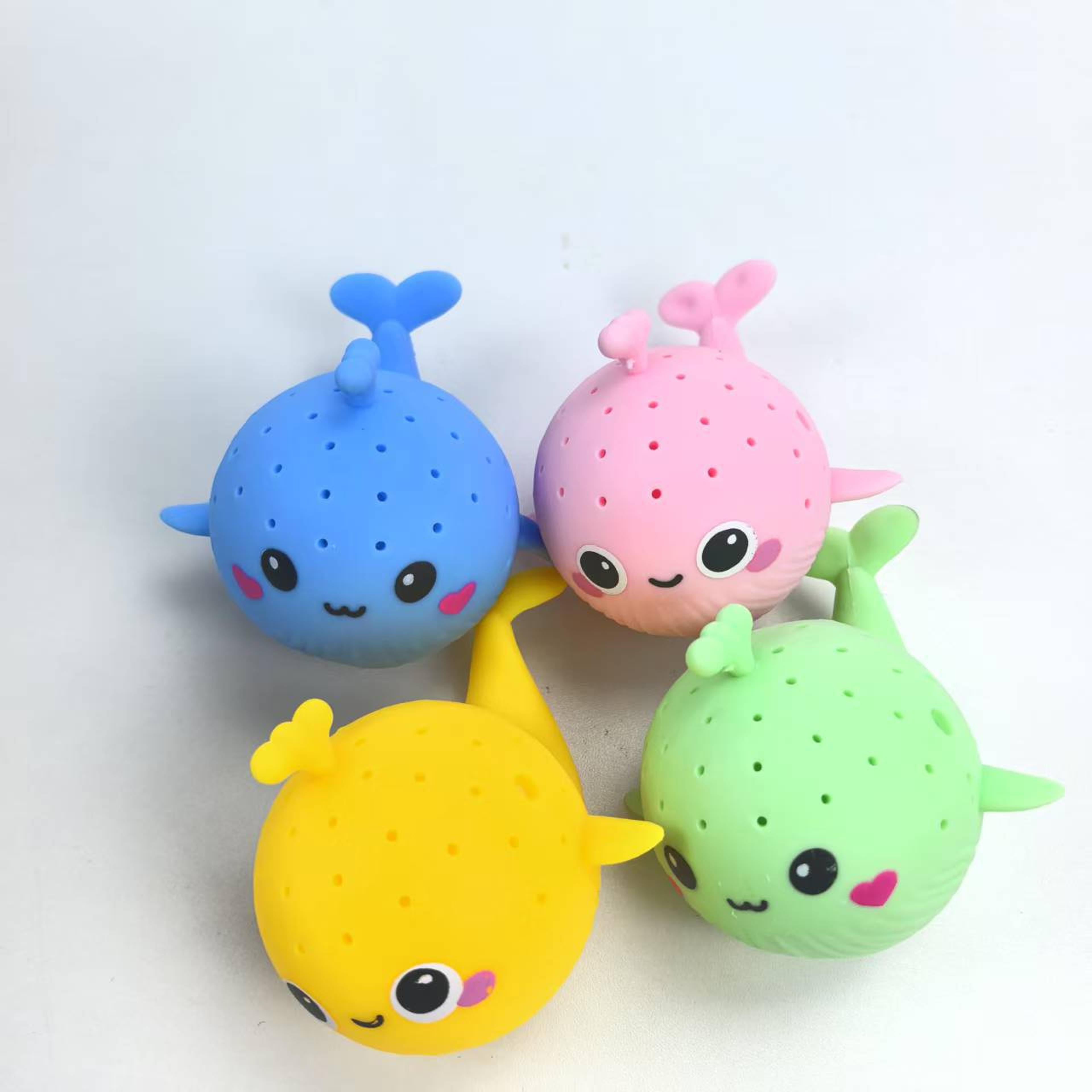 whale water absorbing bath toy for toddlers soft squeeze sensory baby bath toy