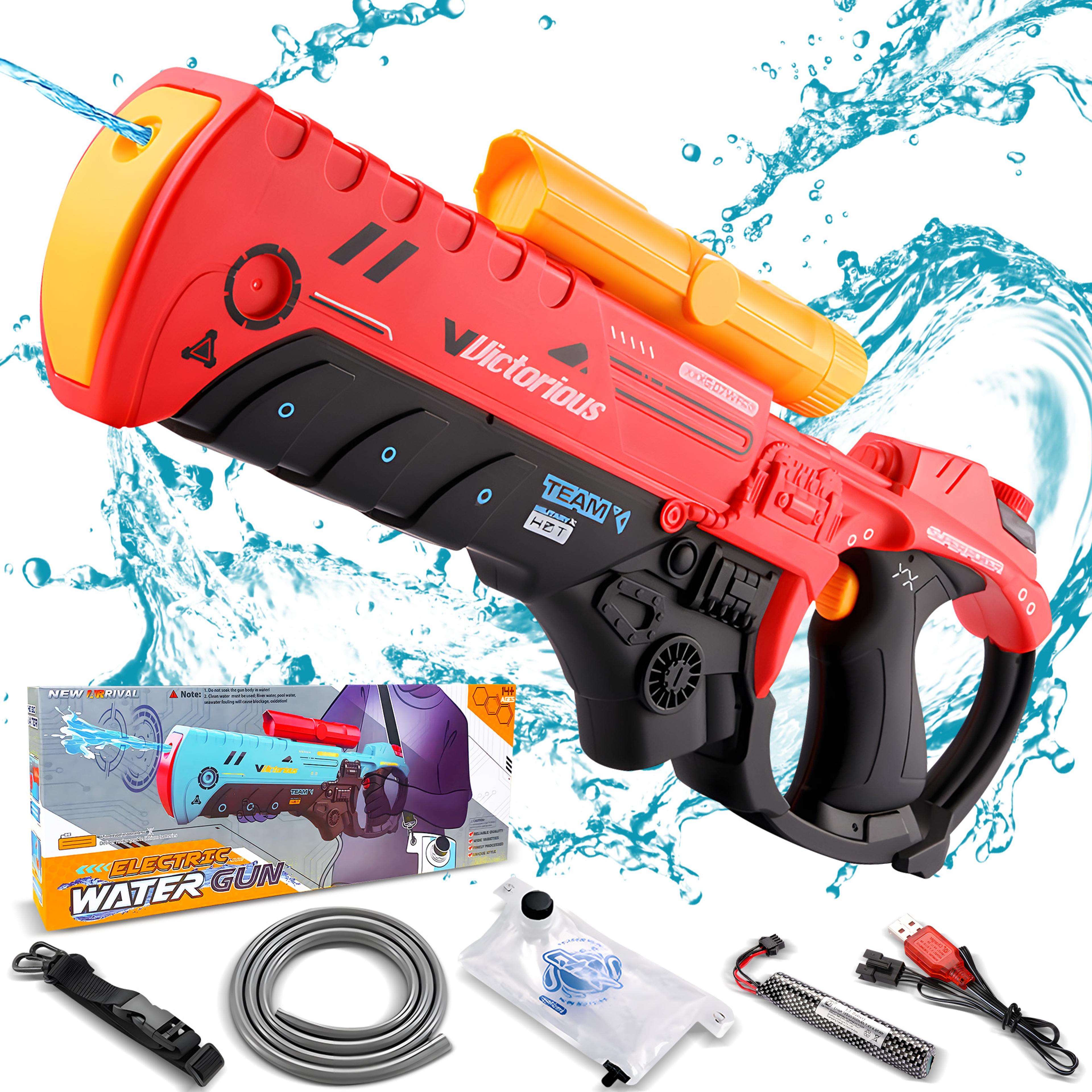 electric water gun powerful automatic water gun long range classic big electronic watergun beach pool toy water blaster