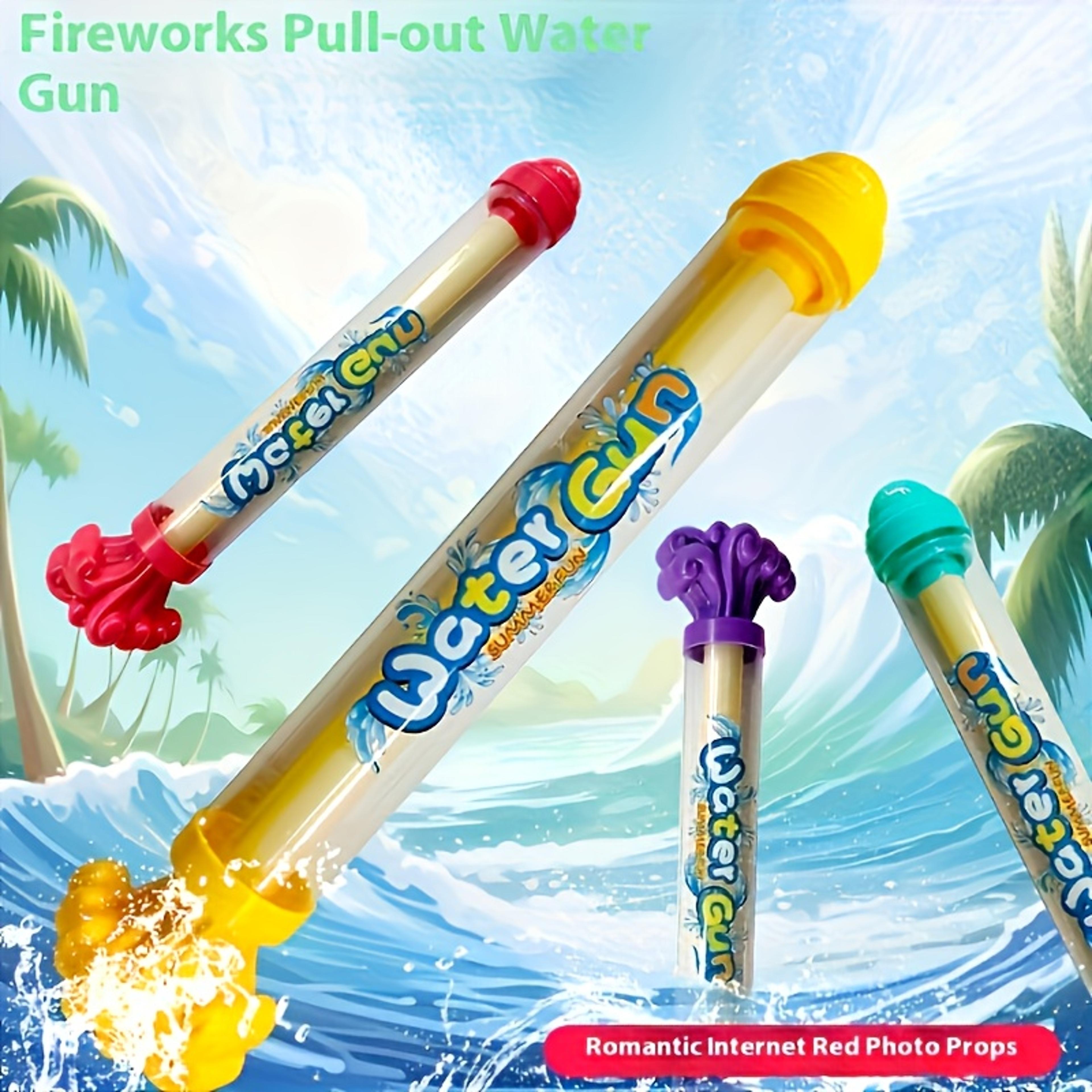 push pop firework water gun fun water gun for kids, pool toys & beach summer outdoor play