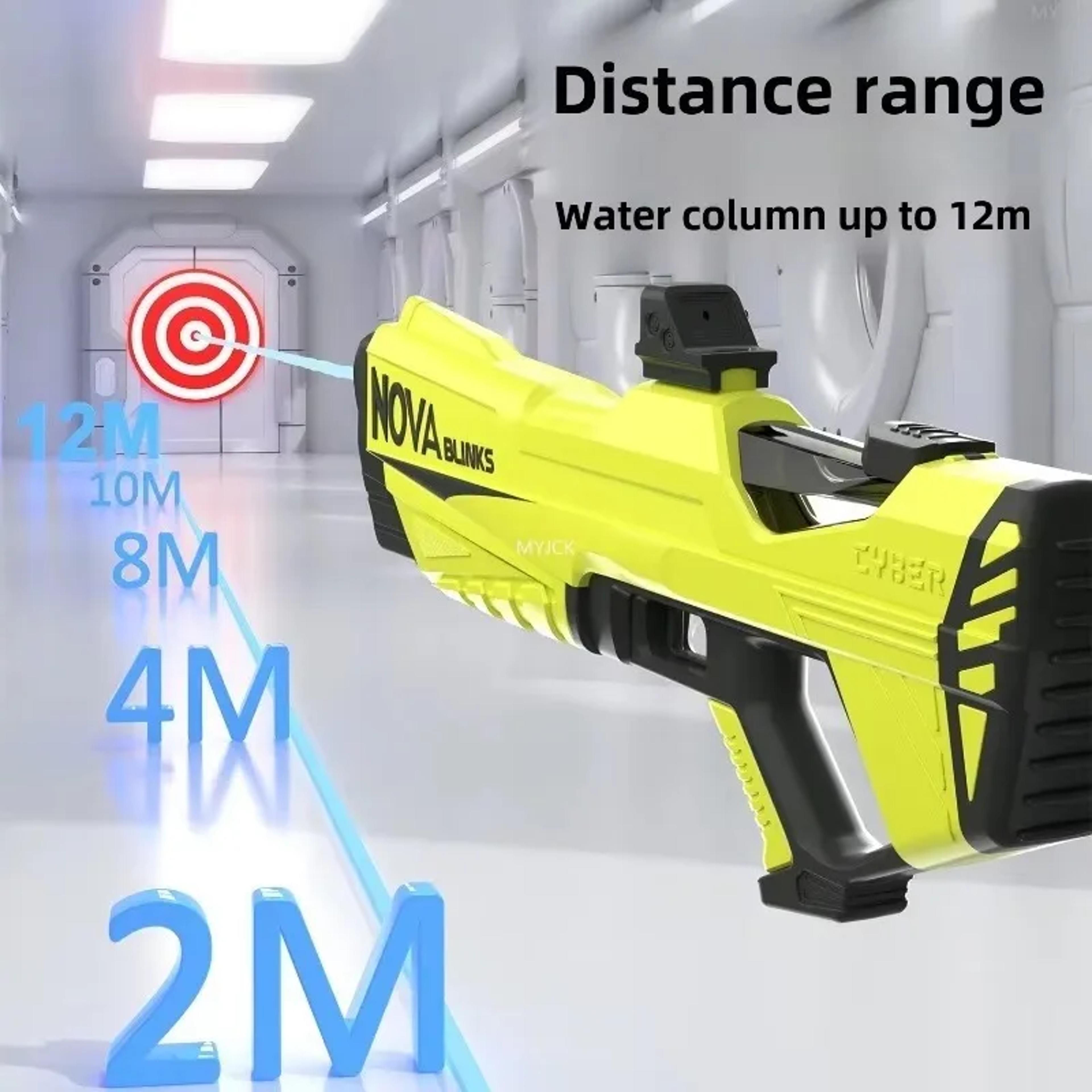 electric water gun with automatic water absorption large capacity water blaster for summer pool fun