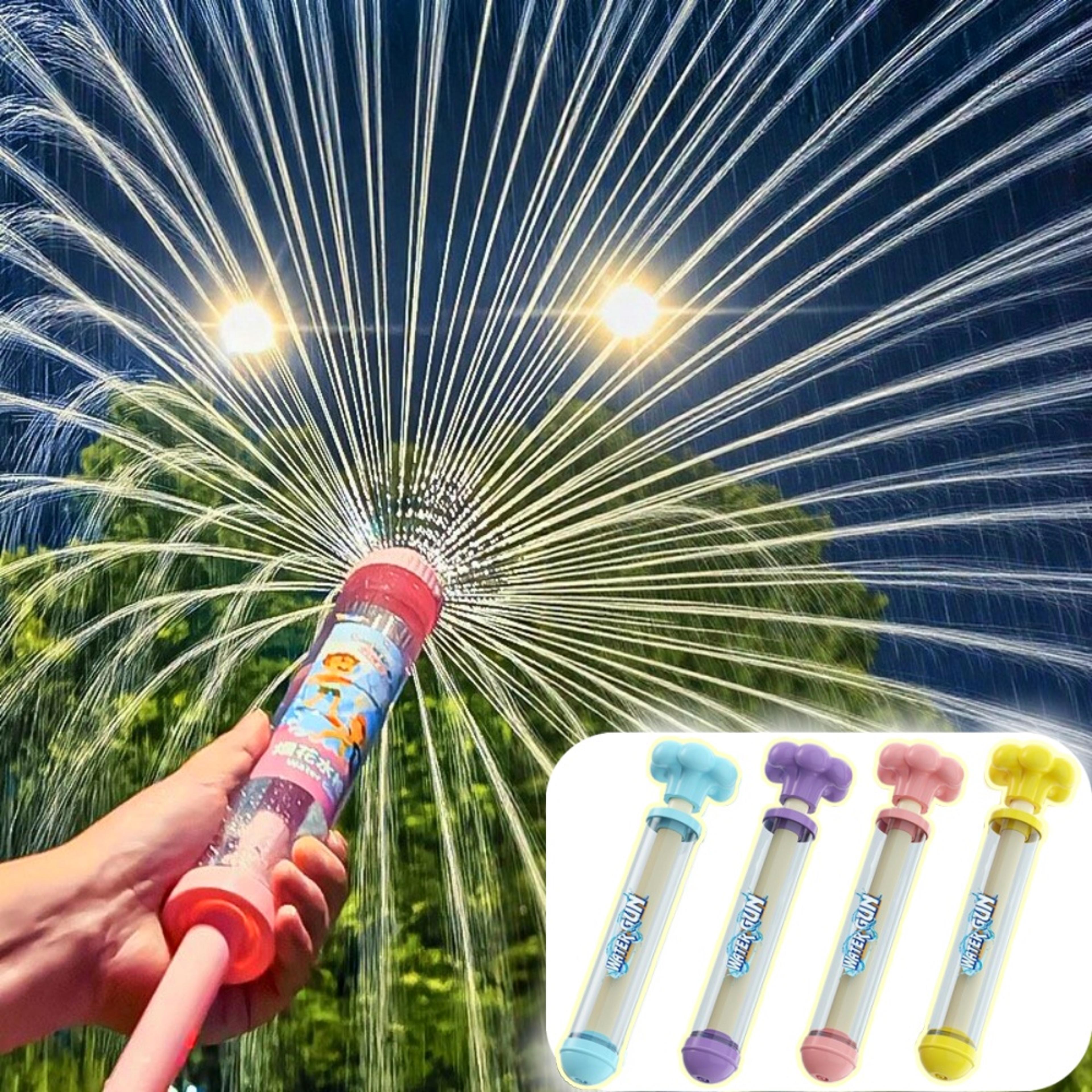 pull-out water blaster toy for kids interactive water spray toy for pool, beach & summer outdoor fun