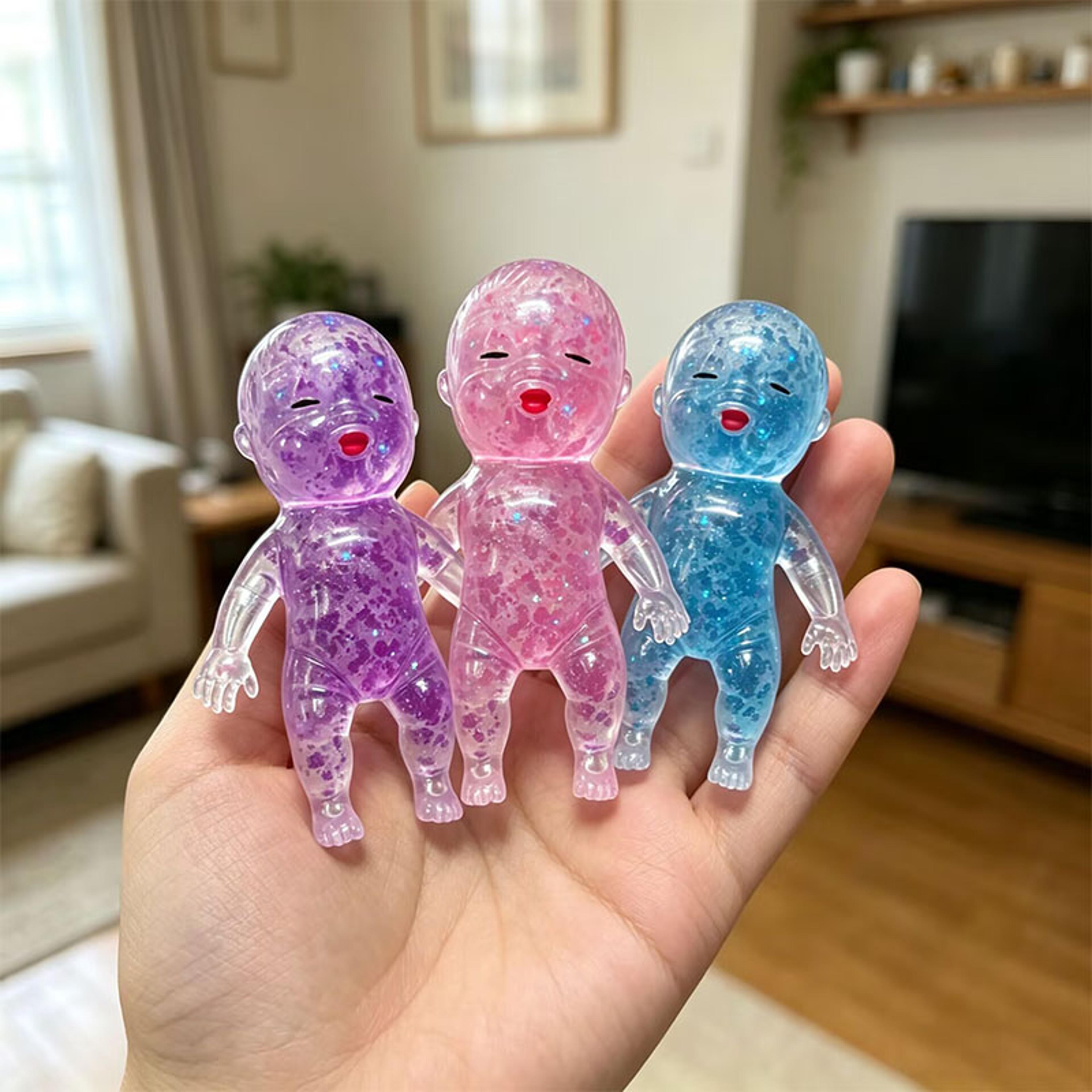 cute squishy stress toy slow rising baby squeeze fidget toy for stress relief