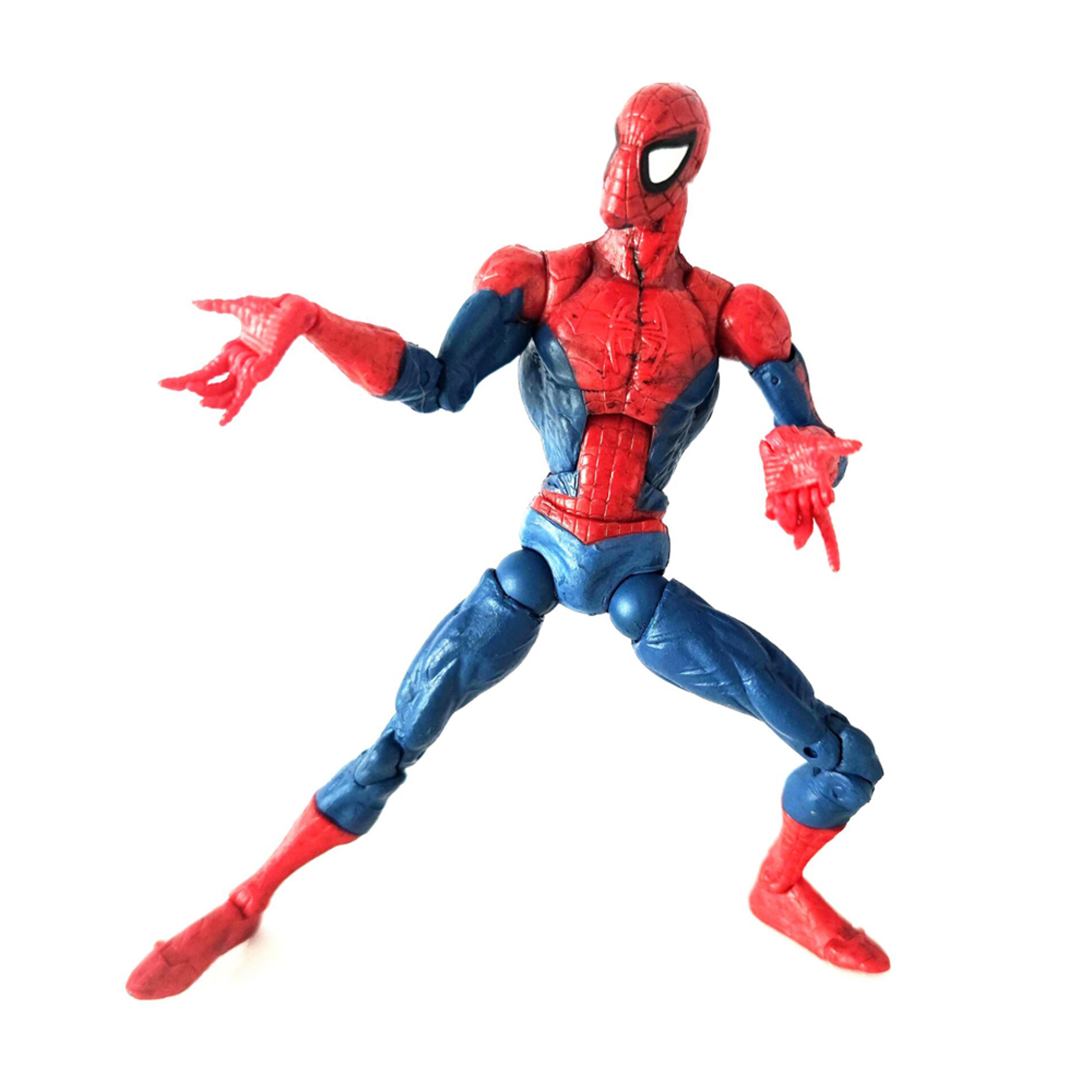 marvel legends spider-man action figure classic peter parker collectible toy