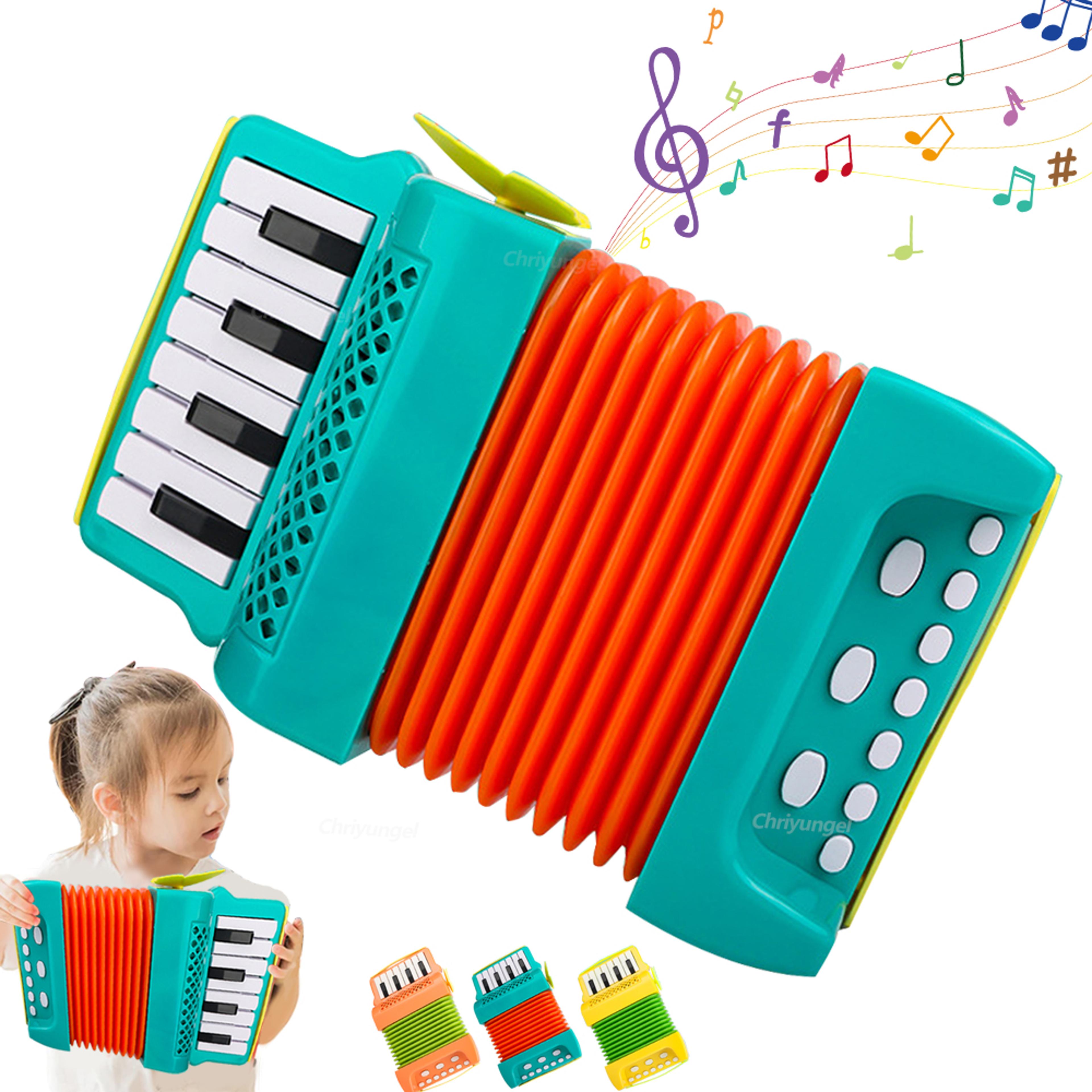 kids accordion musical instrument toy for toddlers educational music learning gift