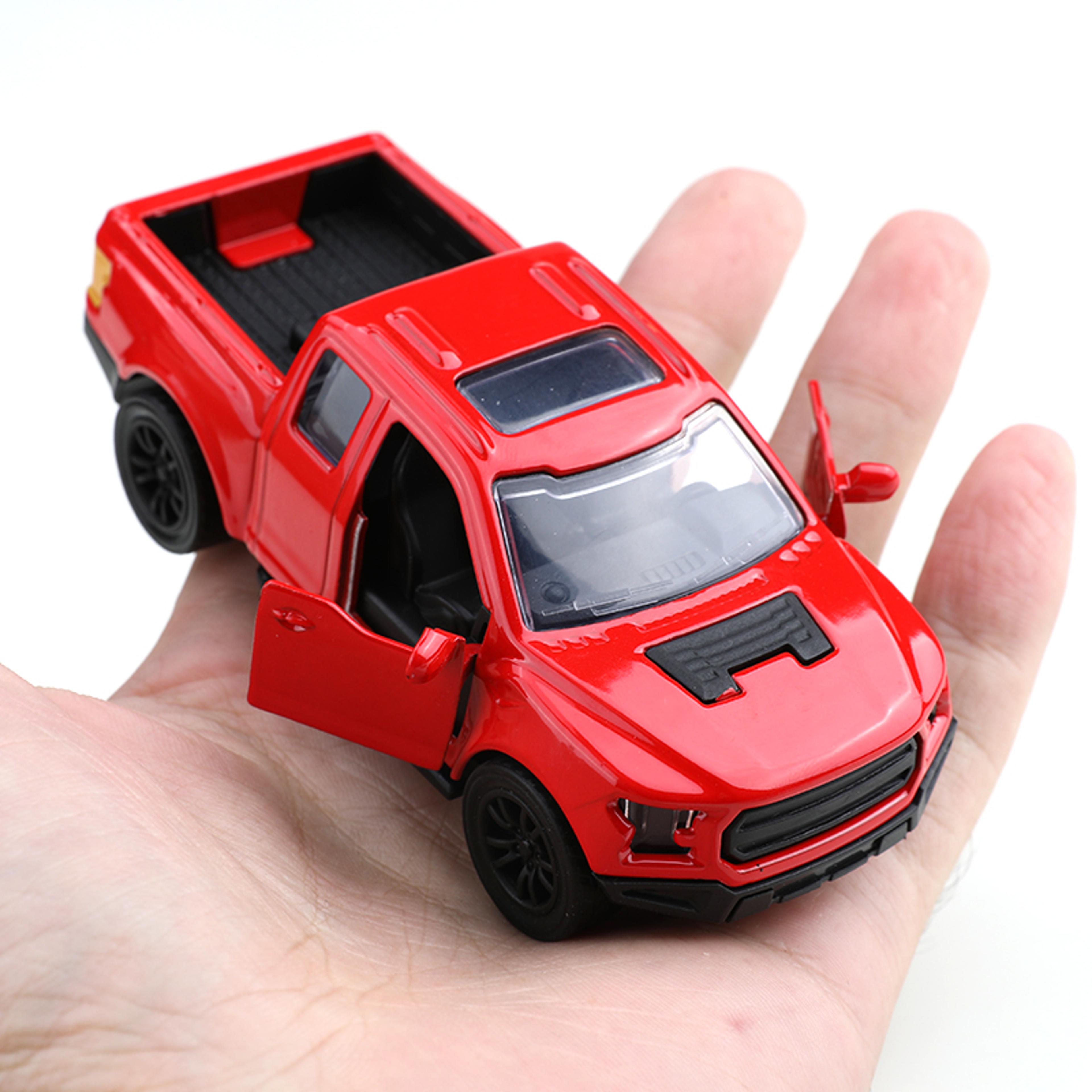 ford f150 die cast toy truck pull back alloy off road pickup for kids