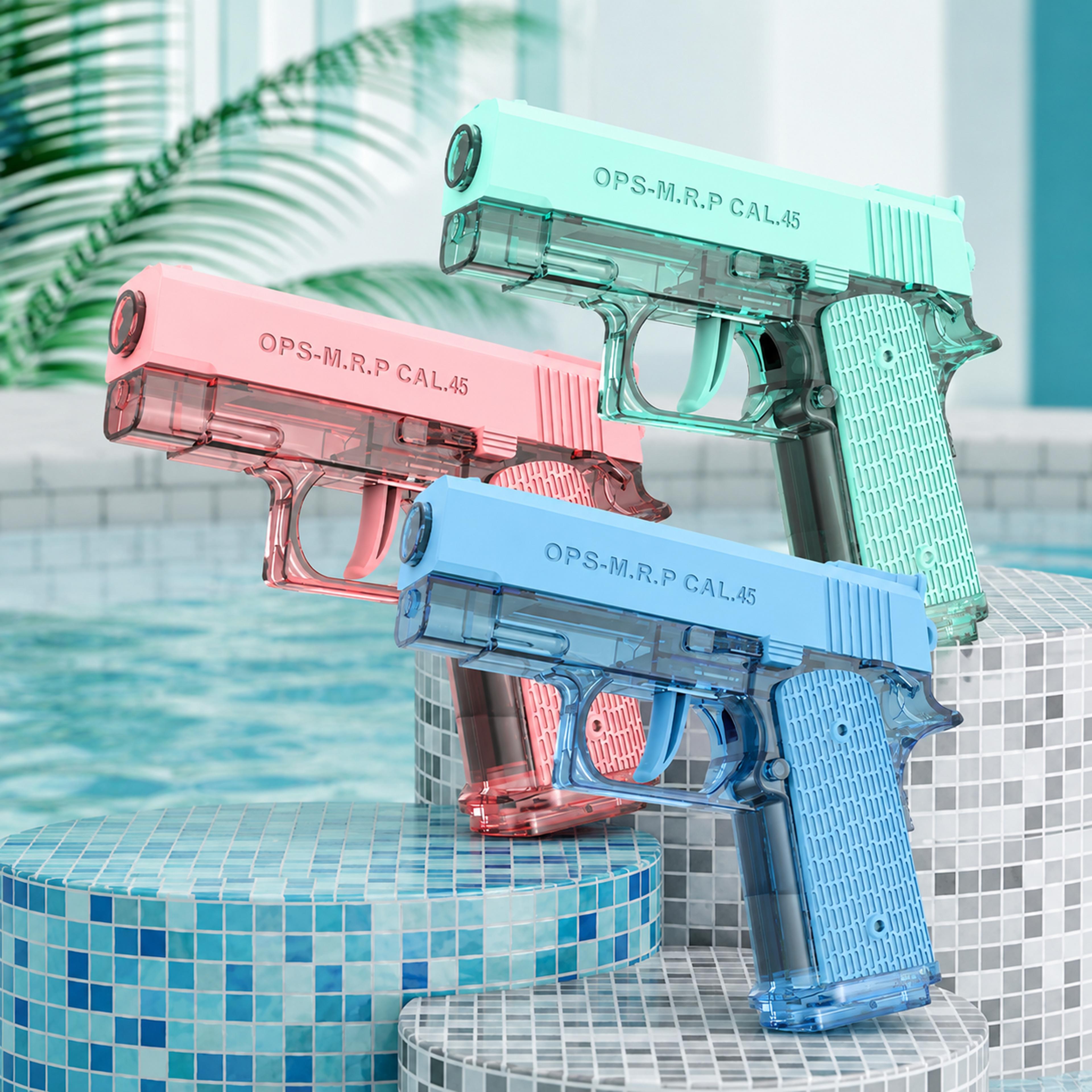 mini water gun water pistol for kids & adults portable pool water toy for summer beach fun