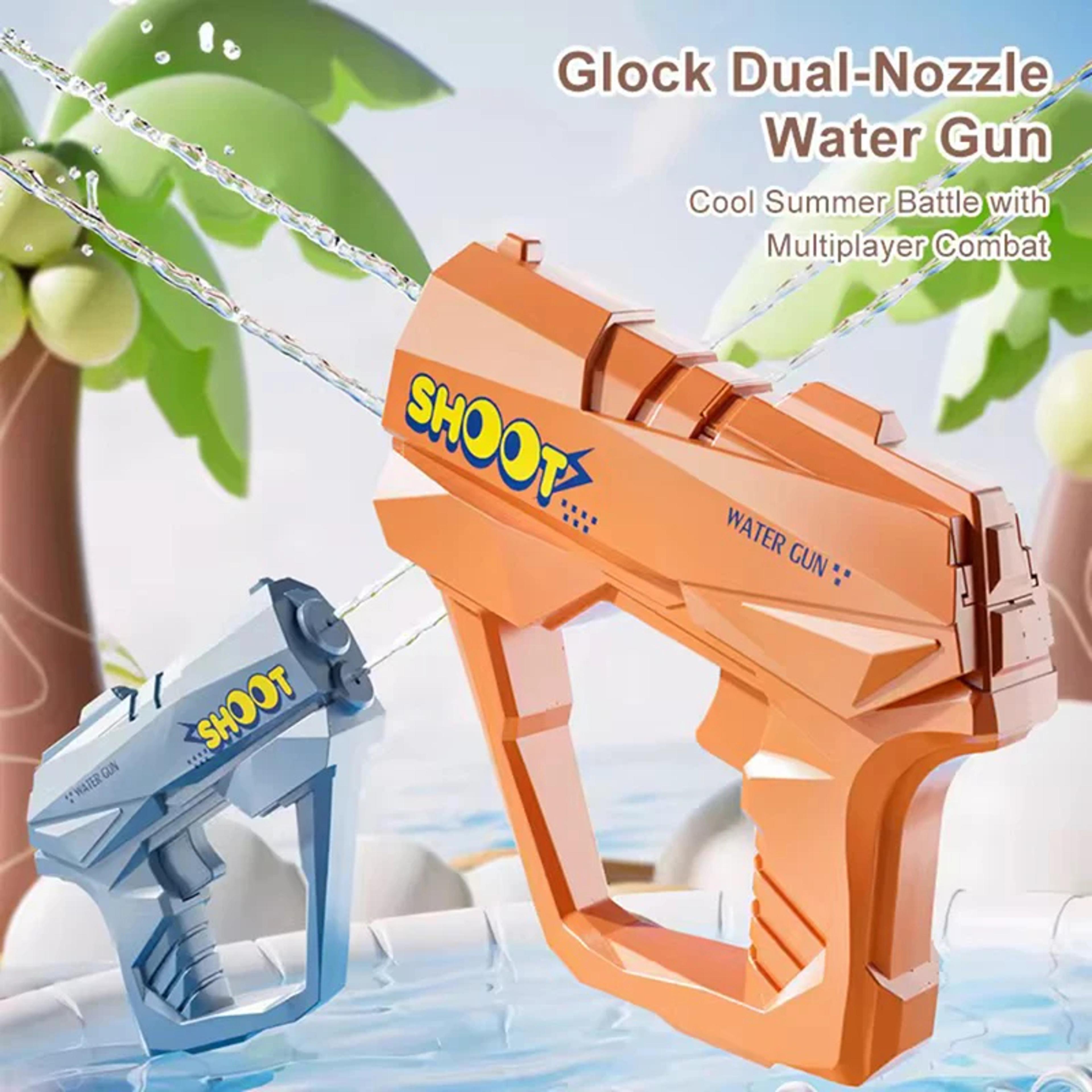 dual nozzle water blaster high pressure water gun for kids & adults