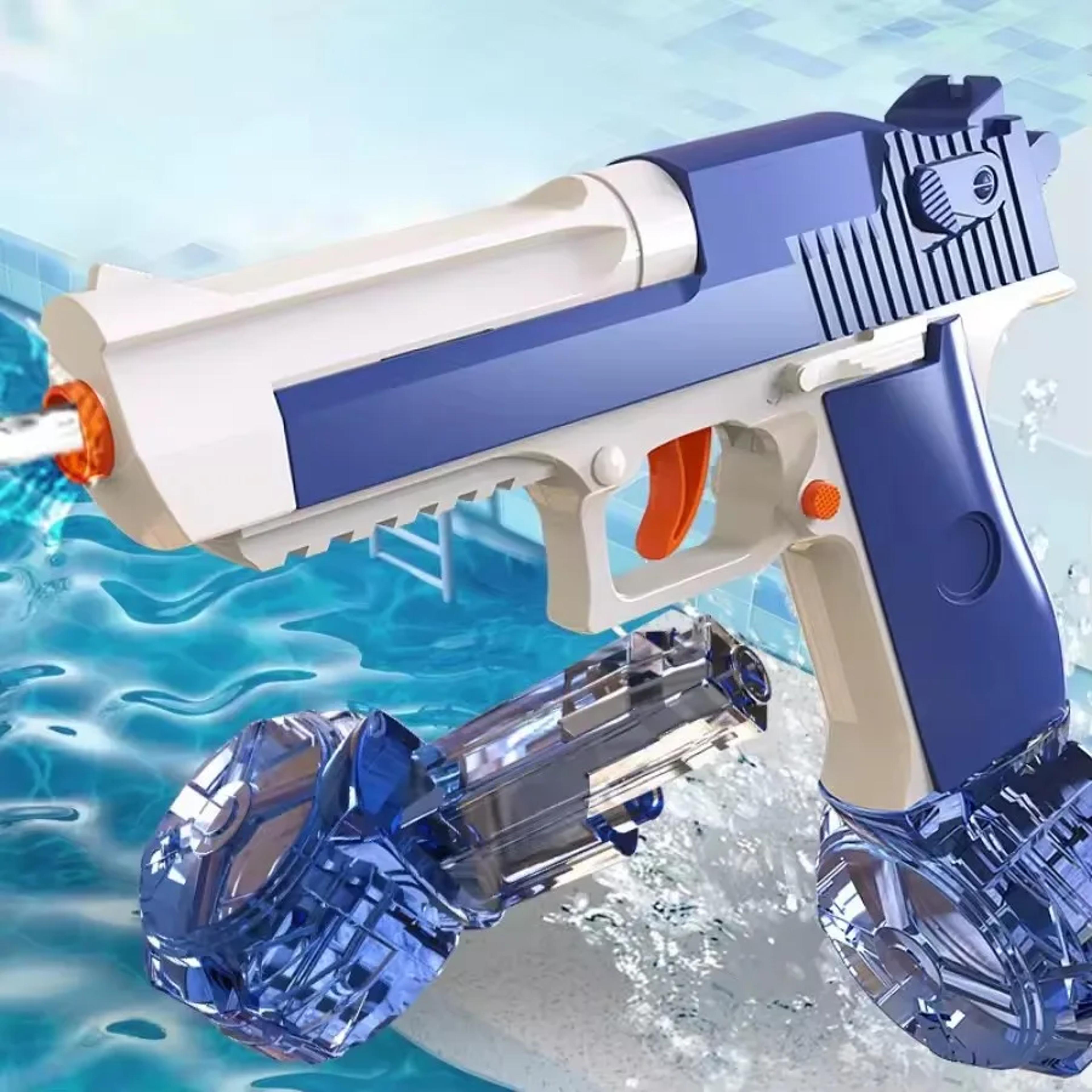rapid splash water gun for kids large capacity manual squirt gun for pool & beach fun