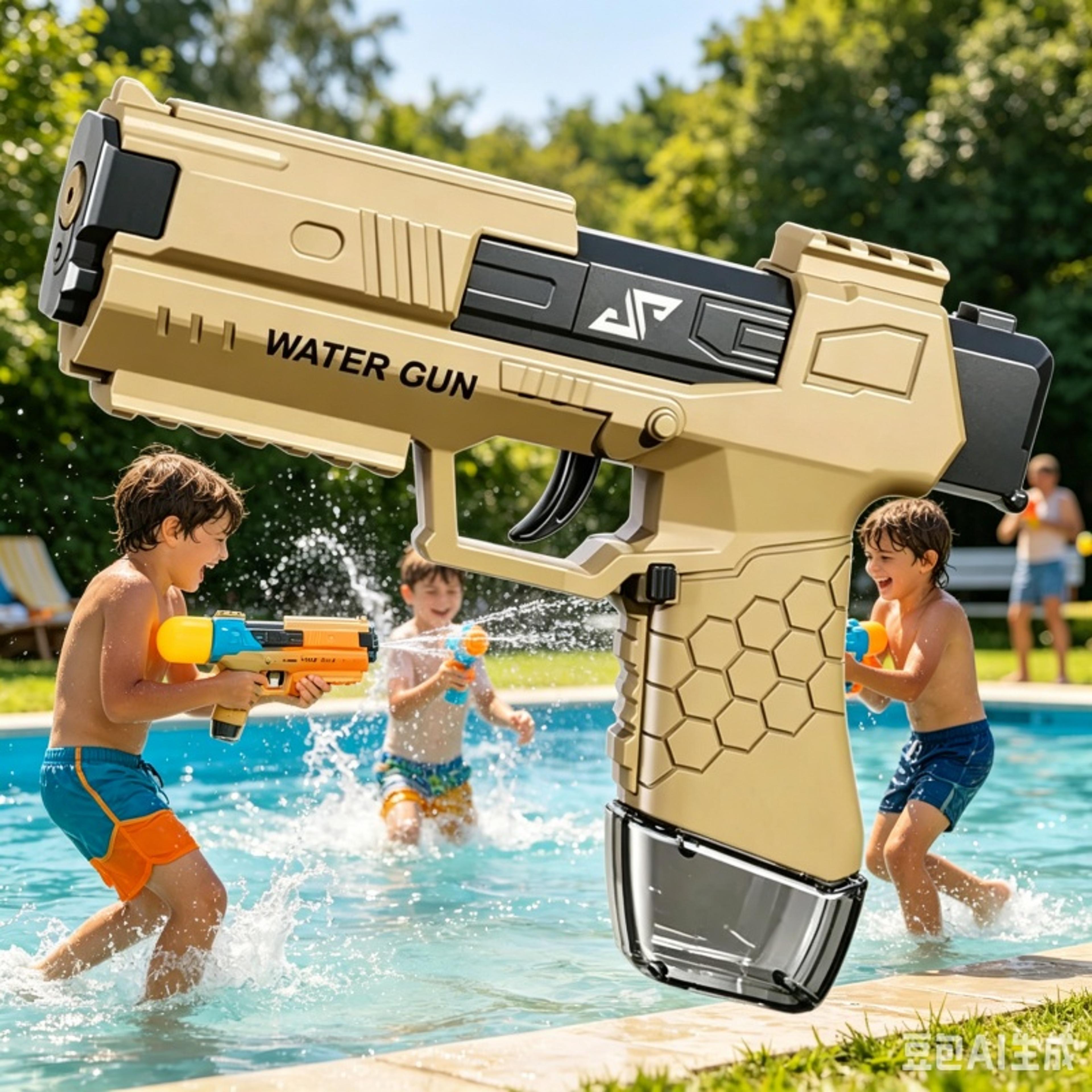 long range water gun manual water blaster for kids outdoor pool & beach summer games
