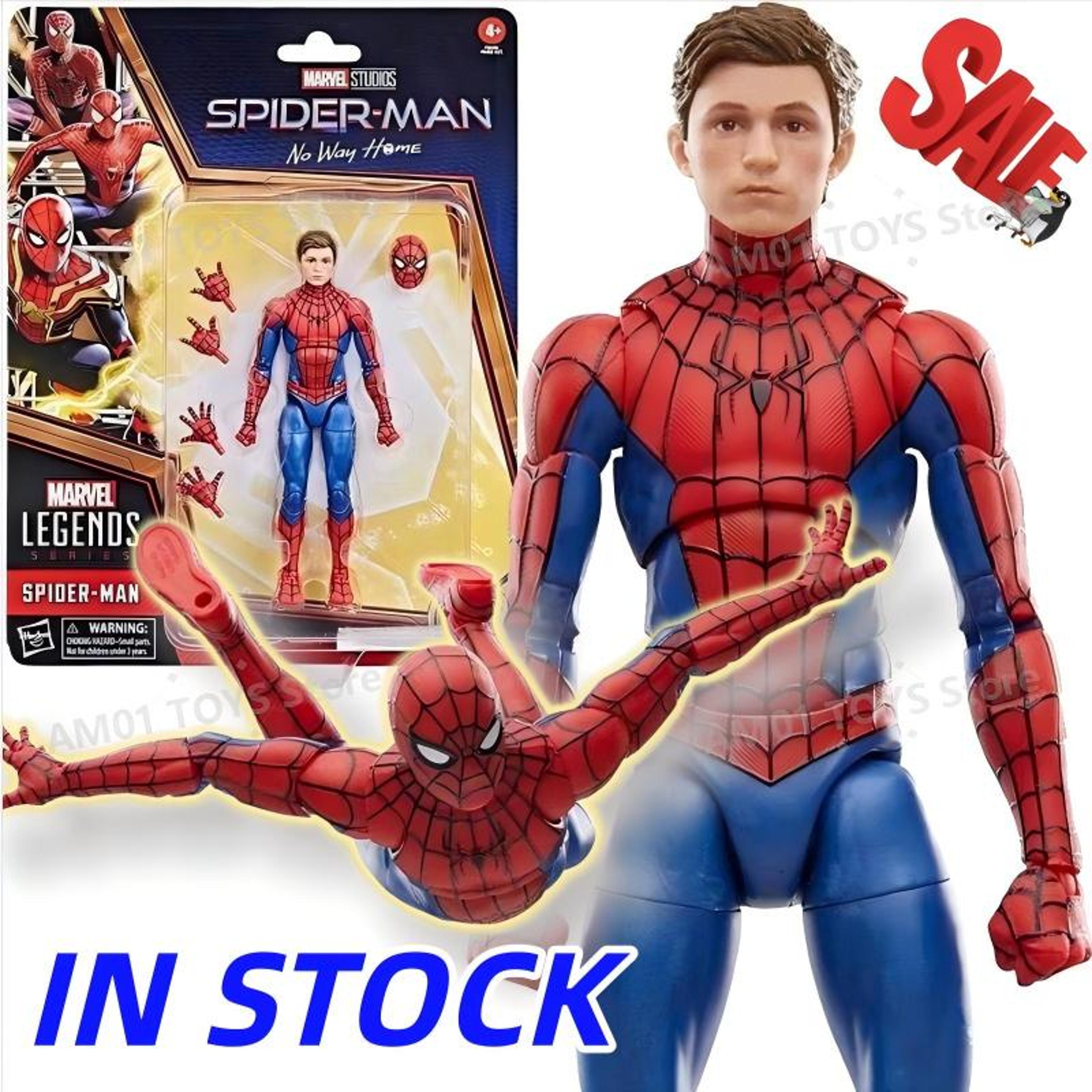 marvel spider man action figure no way home poseable collectible toy for fans & display